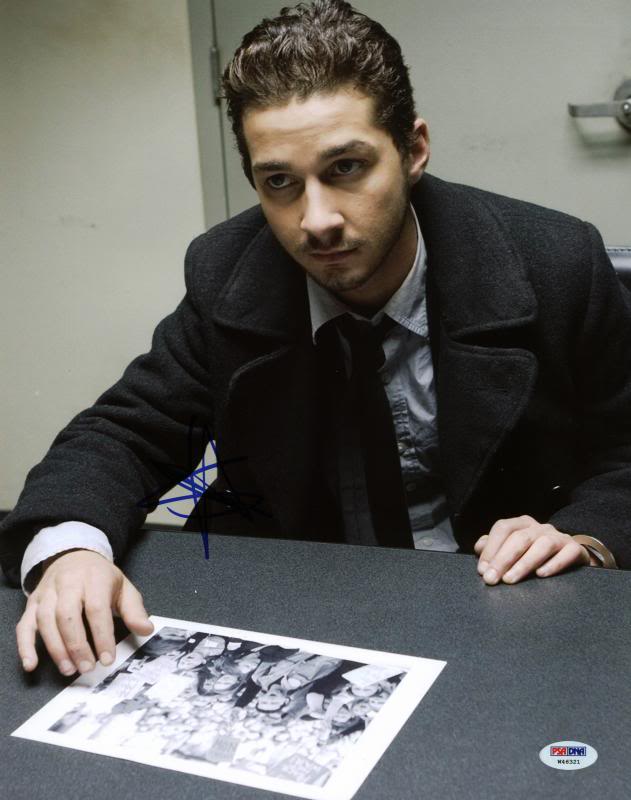 Shia Labeouf Eagle Eye Signed Authentic 11X14 Photo Autographed PSA/DNA #W46321