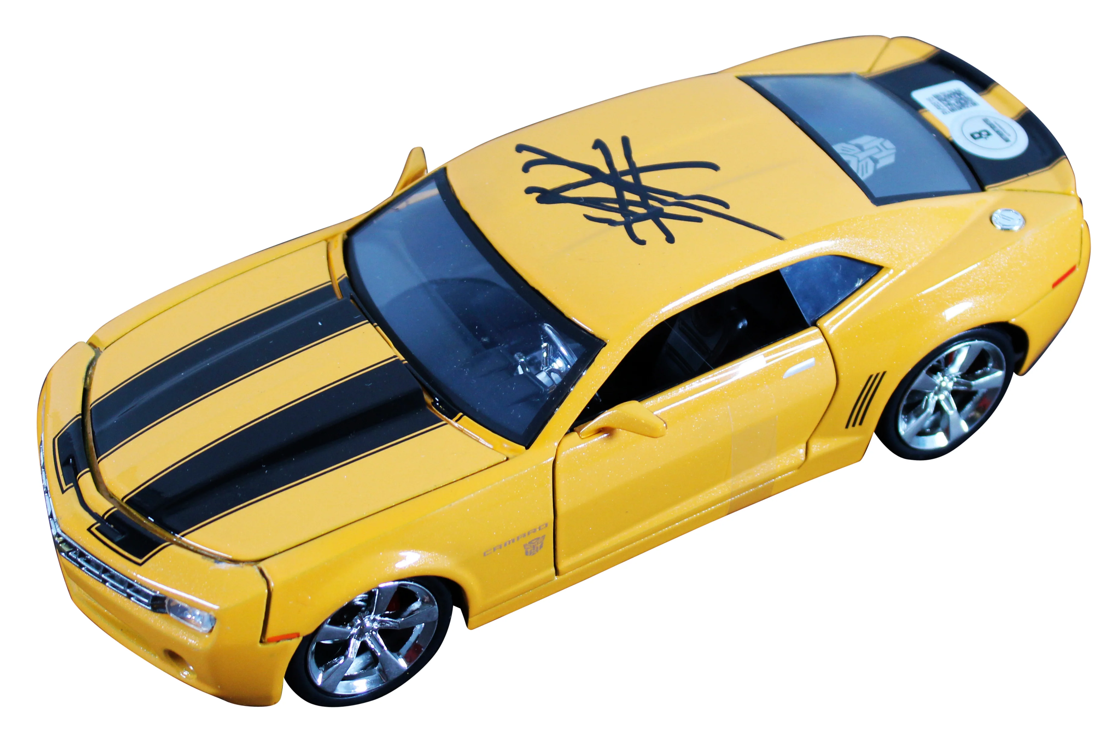 Shia LaBeouf Transformers Signed 2006 Chevrolet Camaro 1:24 Die Cast Car BAS - Image 3