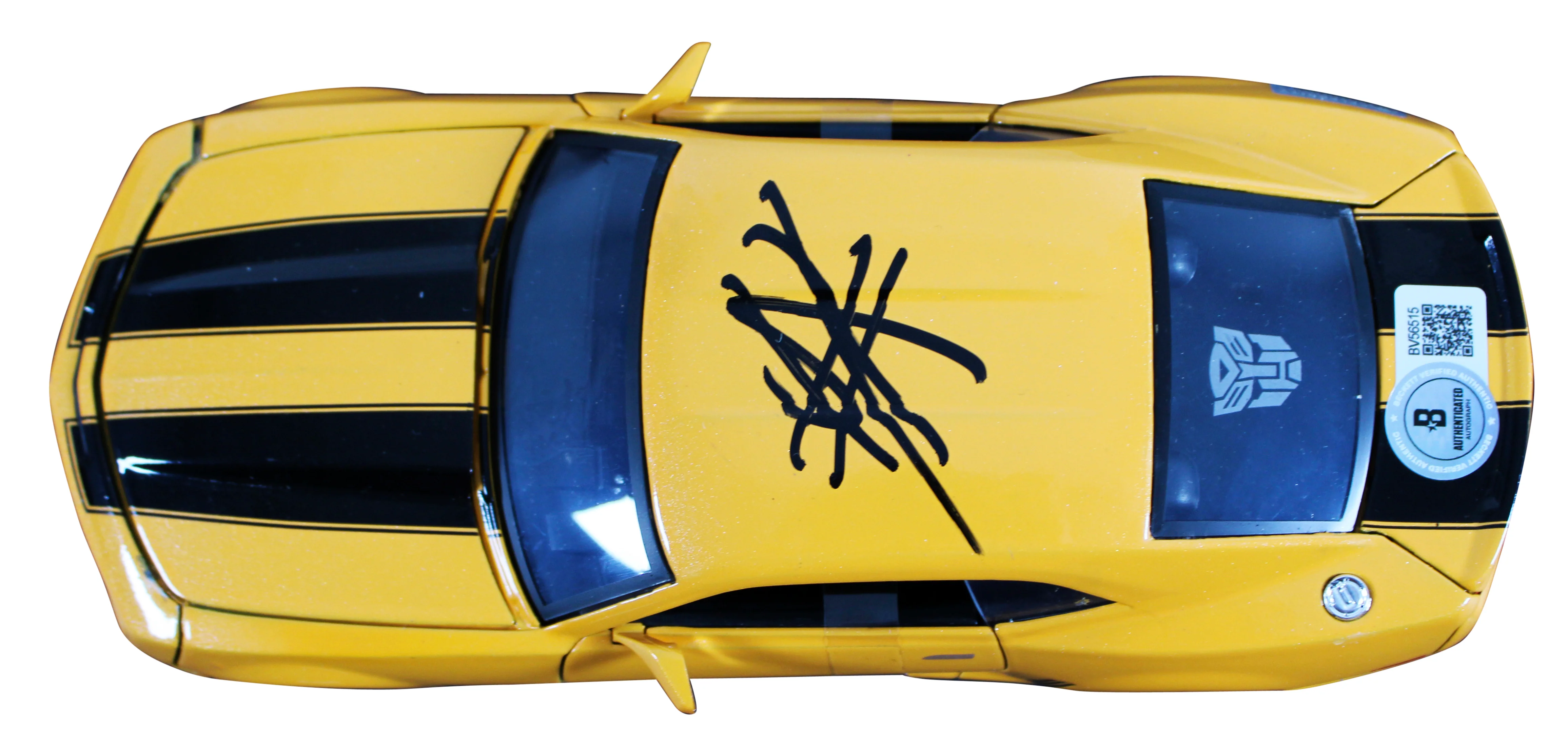 Shia LaBeouf Transformers Signed 2006 Chevrolet Camaro 1:24 Die Cast Car BAS - Image 4