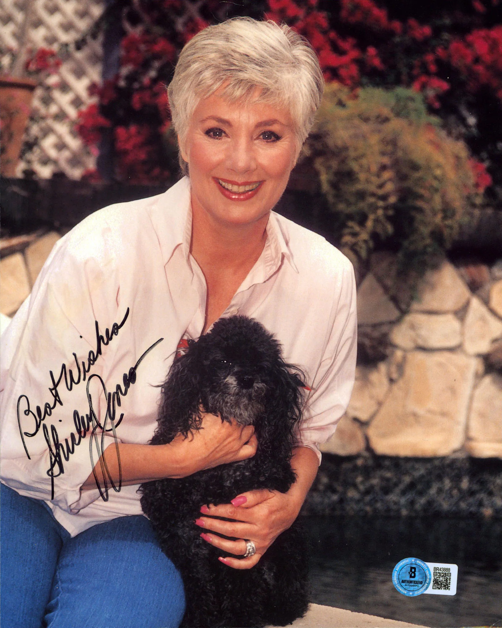 Shirley Jones The Partridge Family "Best Wishes" Signed 8x10 Photo BAS #BR43888 - Image 2
