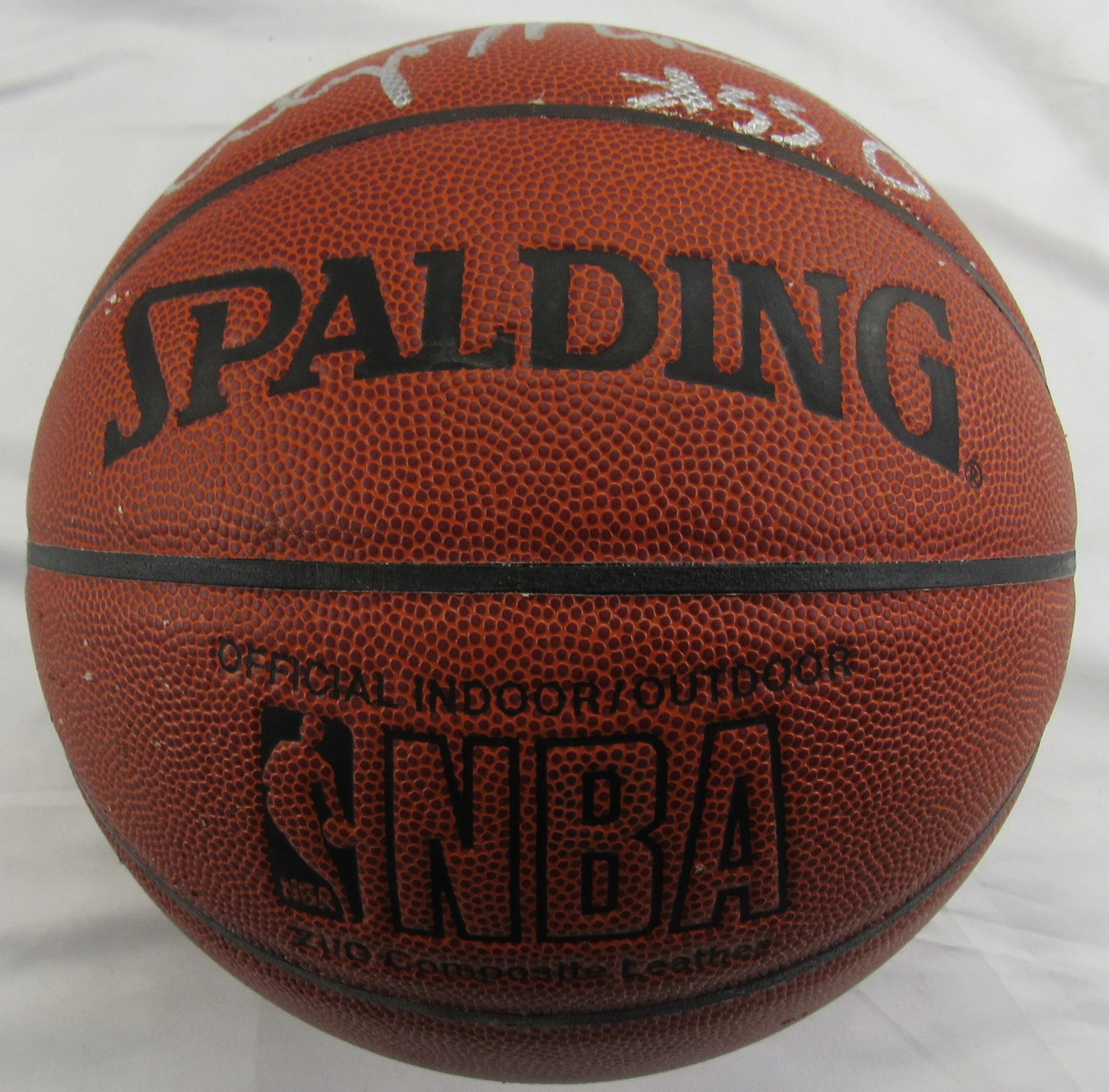 Alonzo Mourning Signed Auto Spalding Basketball JSA CL29250 - Image 3