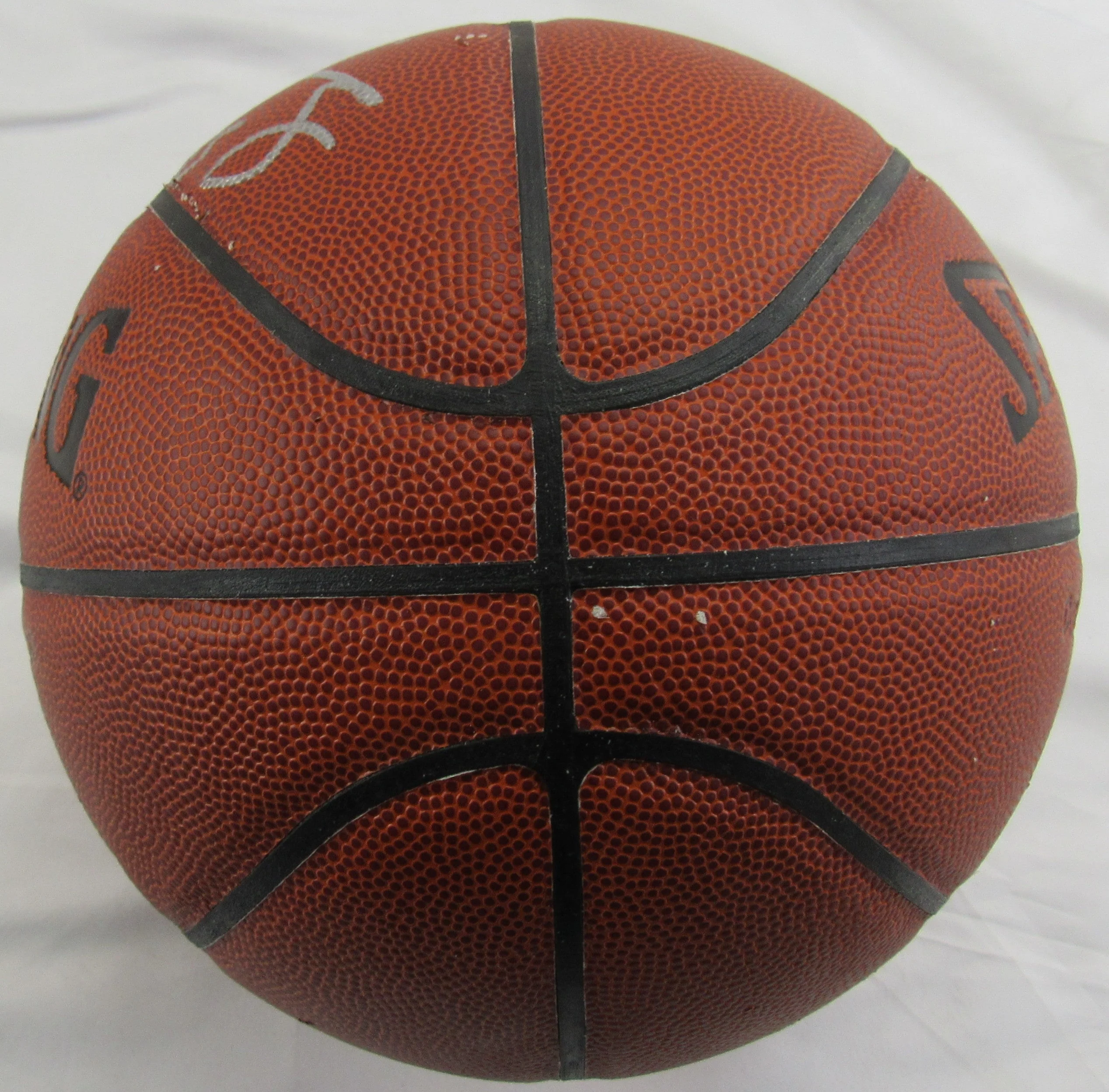 Alonzo Mourning Signed Auto Spalding Basketball JSA CL29250 - Image 5