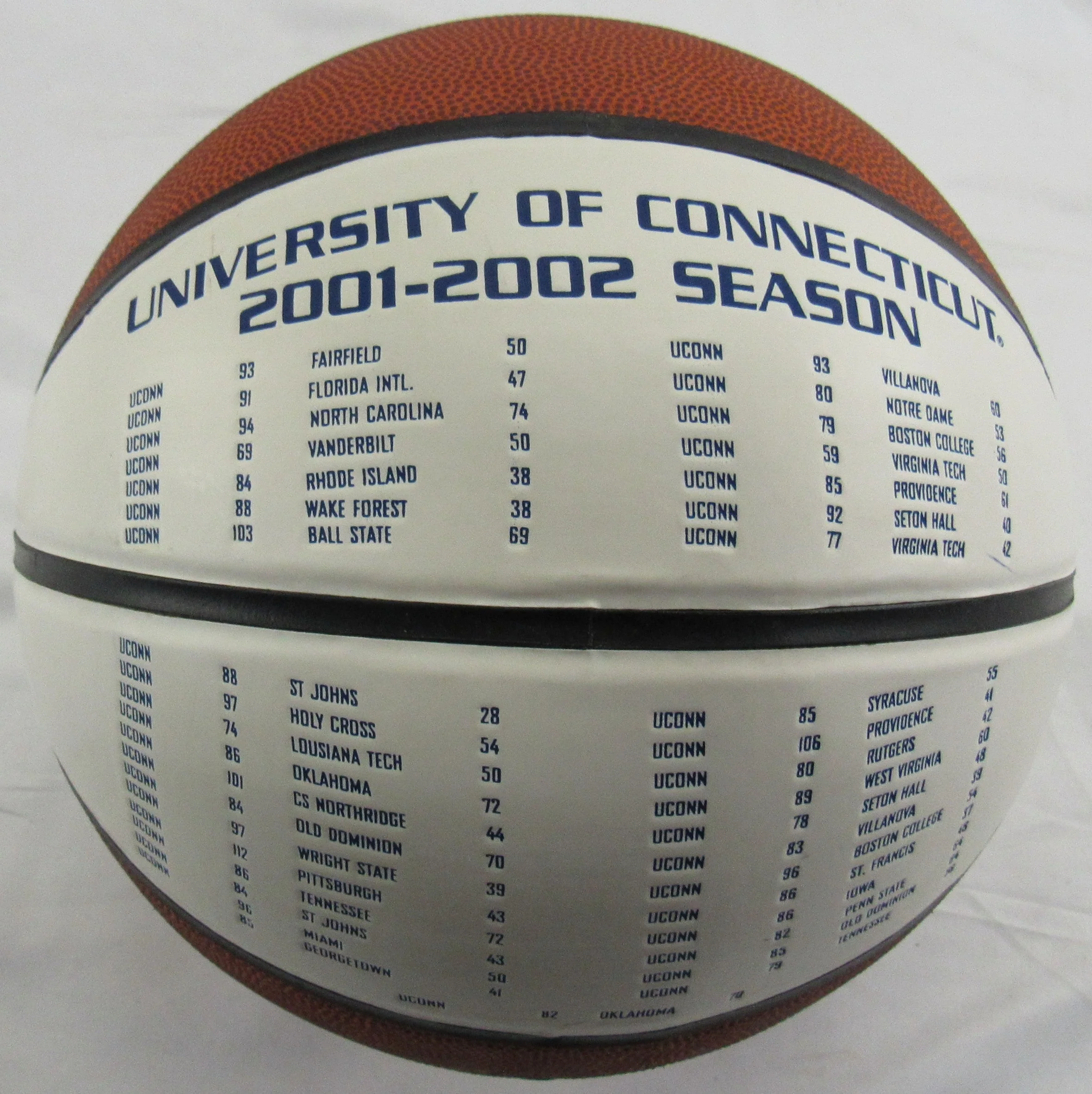 Geno Auriemma Signed Auto 2002 National Champions UConn Basketball JSA CL29221 - Image 4
