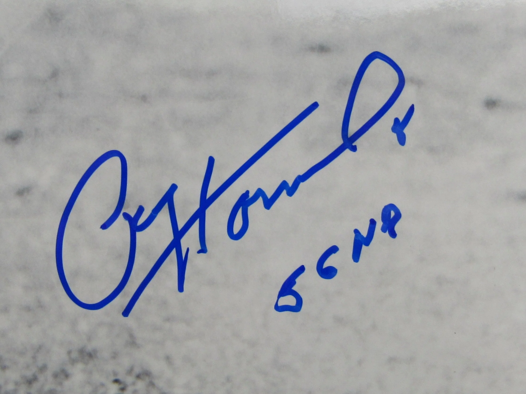 Paul Hornung Signed Auto 11x14 Photo JSA CM07423 - Image 2