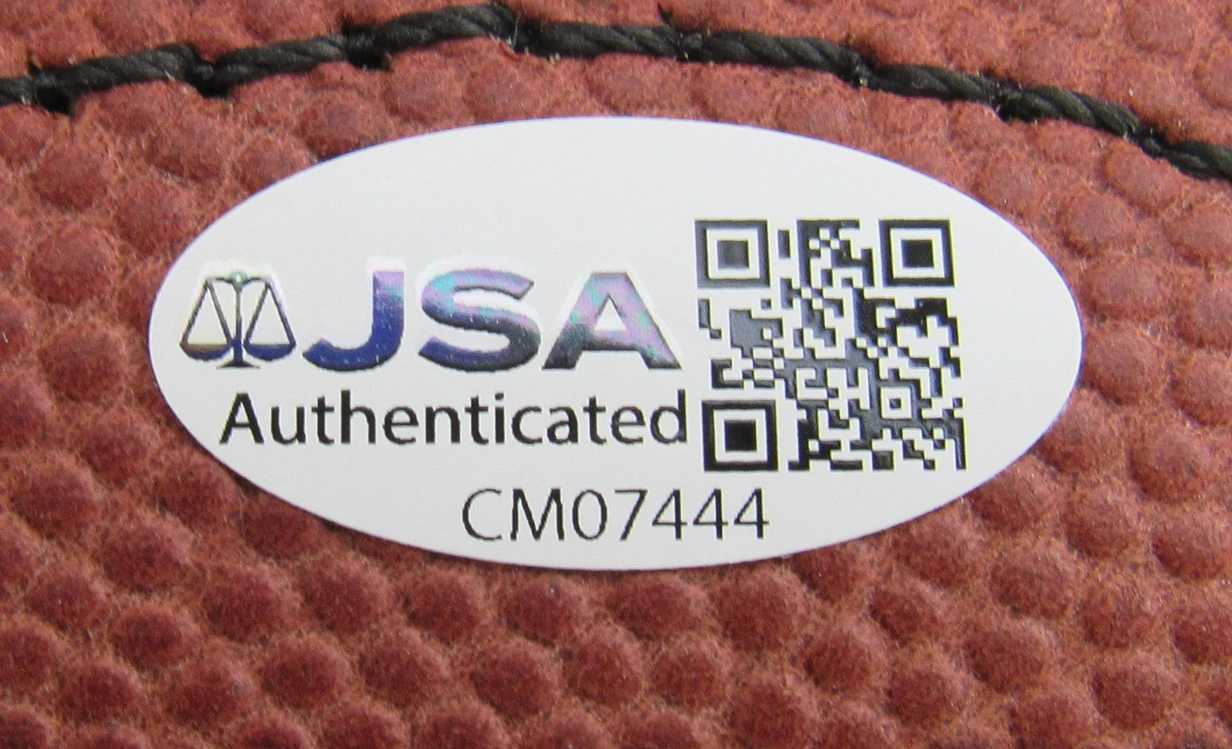 Marshall Faulk Signed Auto Wilson Football JSA CM07444 - Image 5