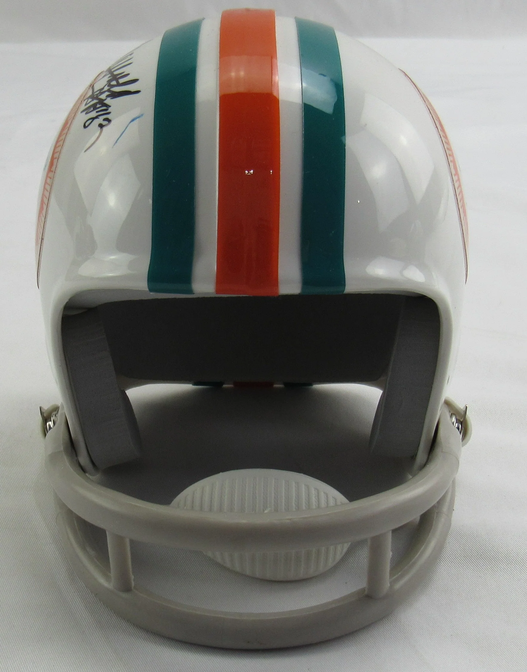 Paul Warfield Signed Auto Dolphins Mini Helmet JSA CM07466 - Image 3