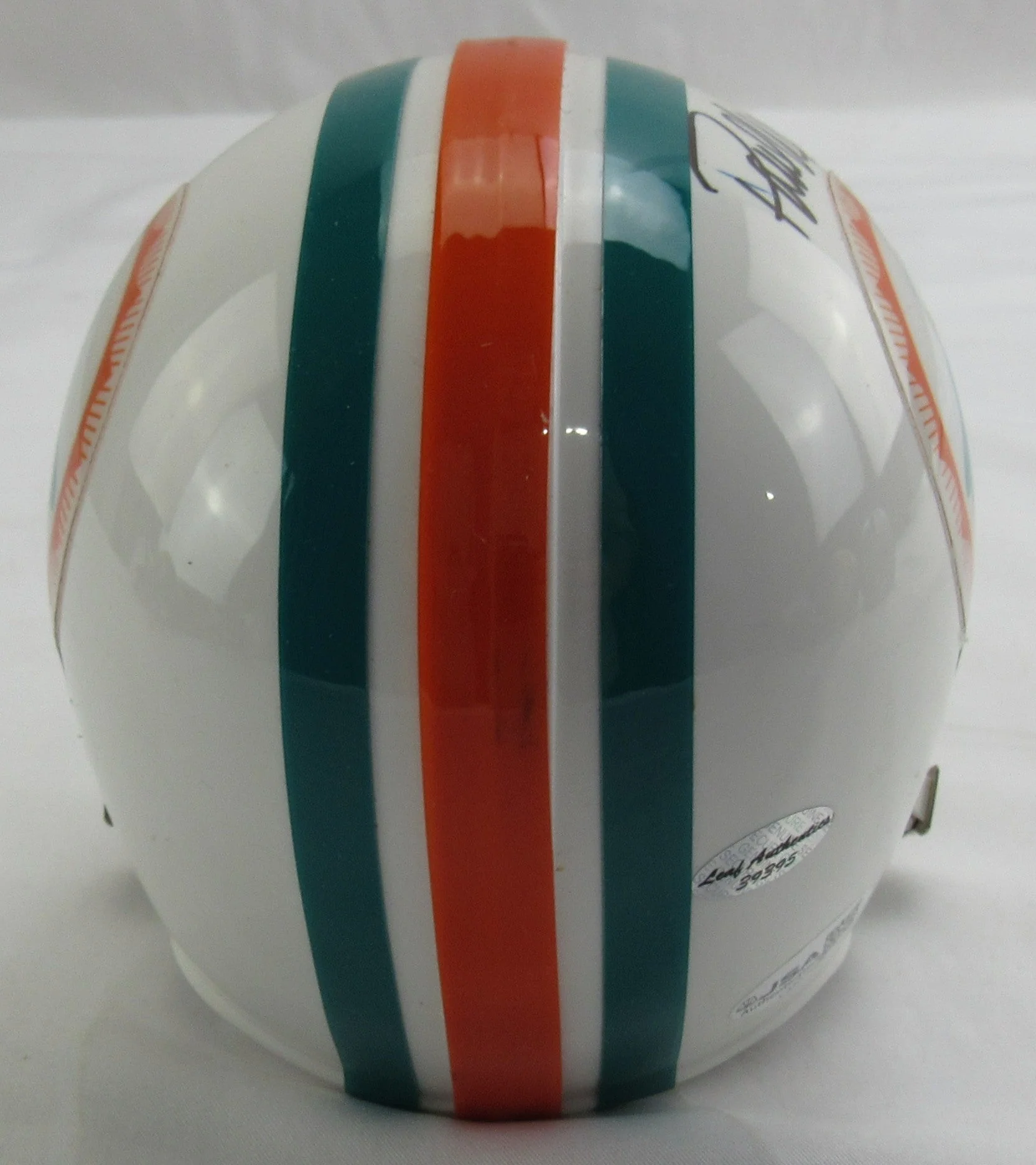Paul Warfield Signed Auto Dolphins Mini Helmet JSA CM07466 - Image 4