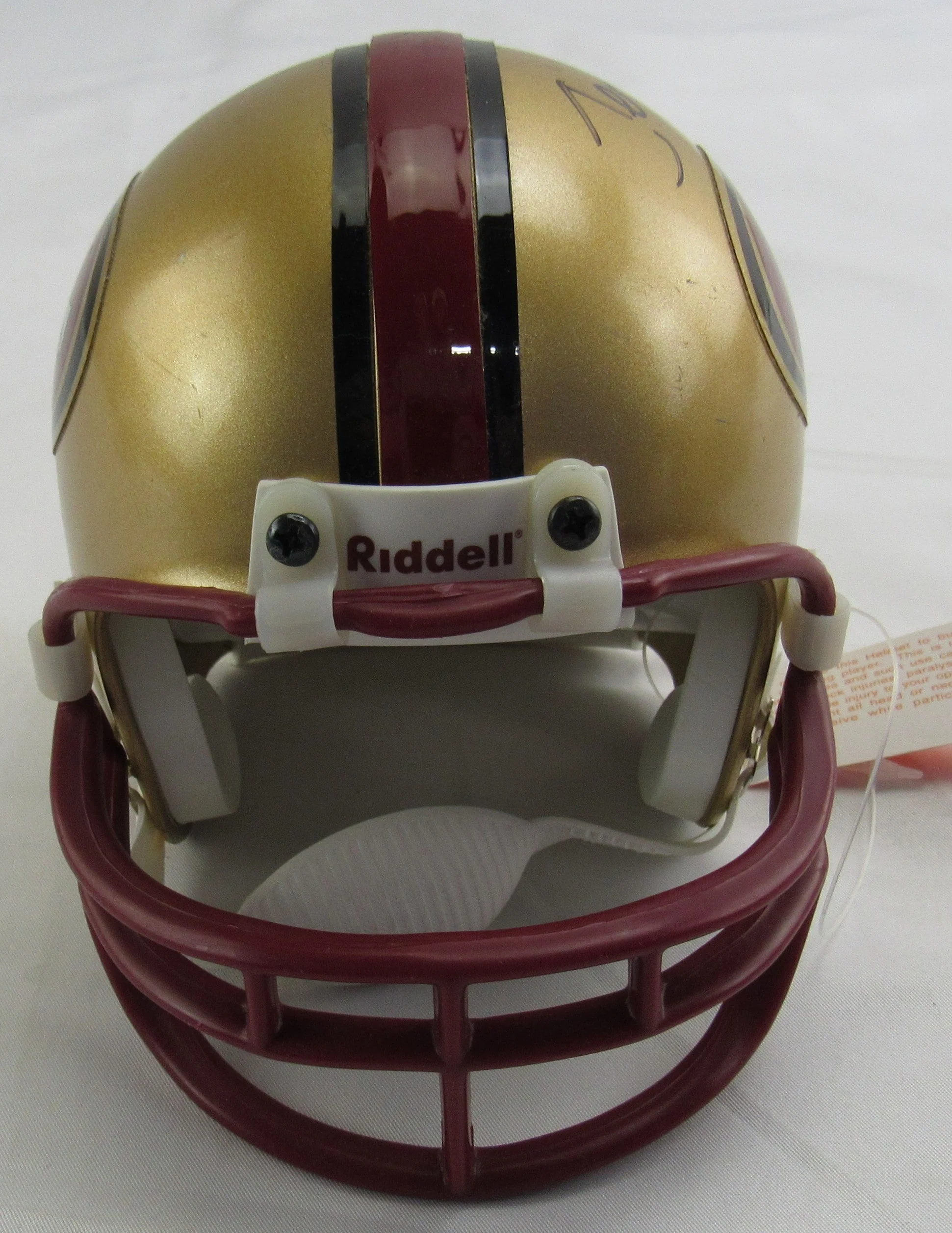 Jerry Rice Signed 49ers Auto Mini Helmet JSA CM07481 - Image 2