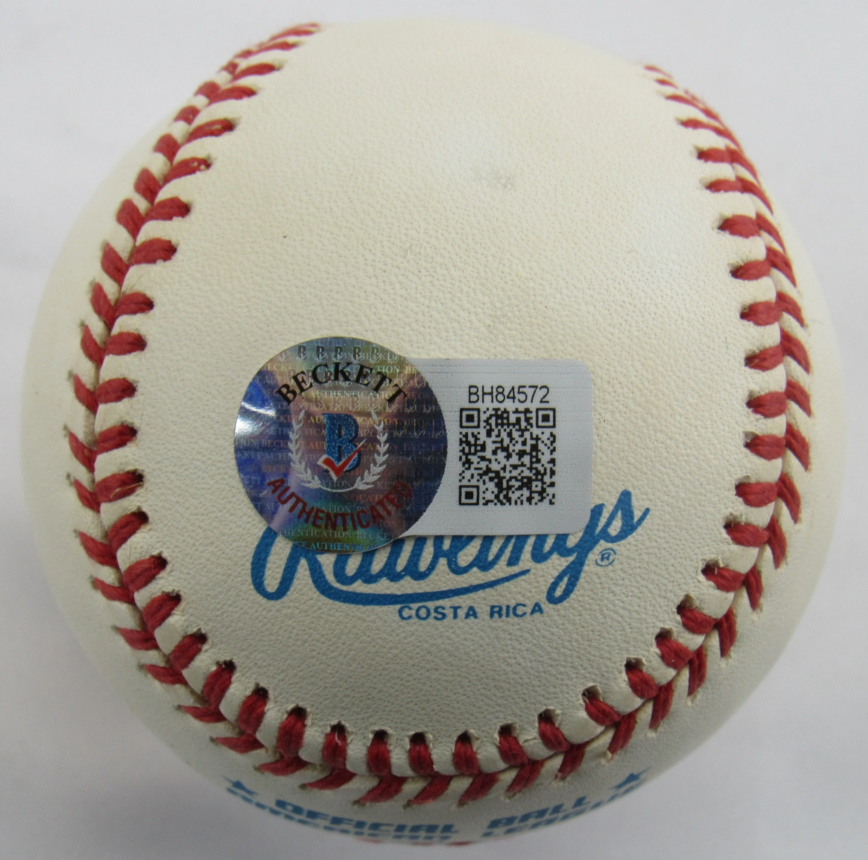 Nolan Ryan Signed Auto Rawlings Baseball Beckett Hologram - Image 2