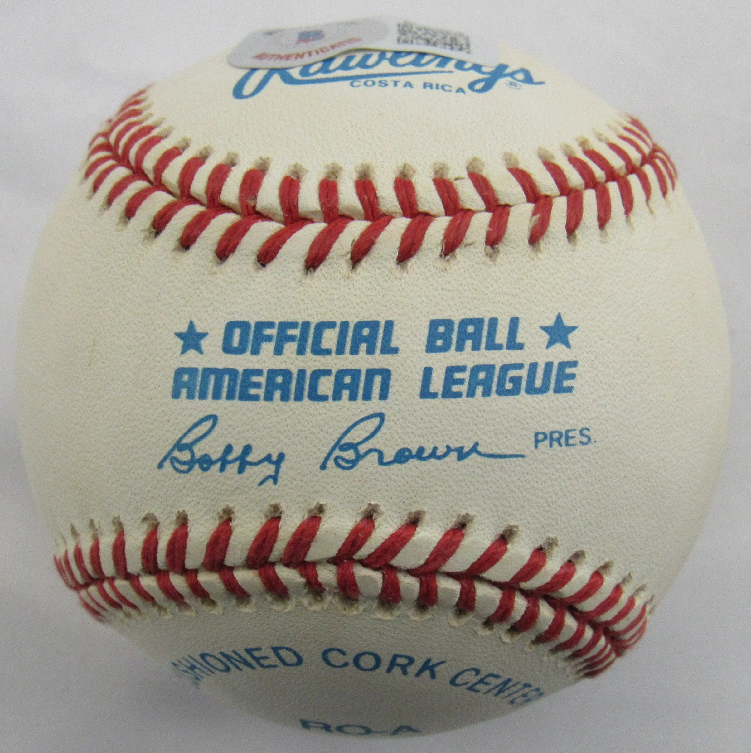 Nolan Ryan Signed Auto Rawlings Baseball Beckett Hologram - Image 3