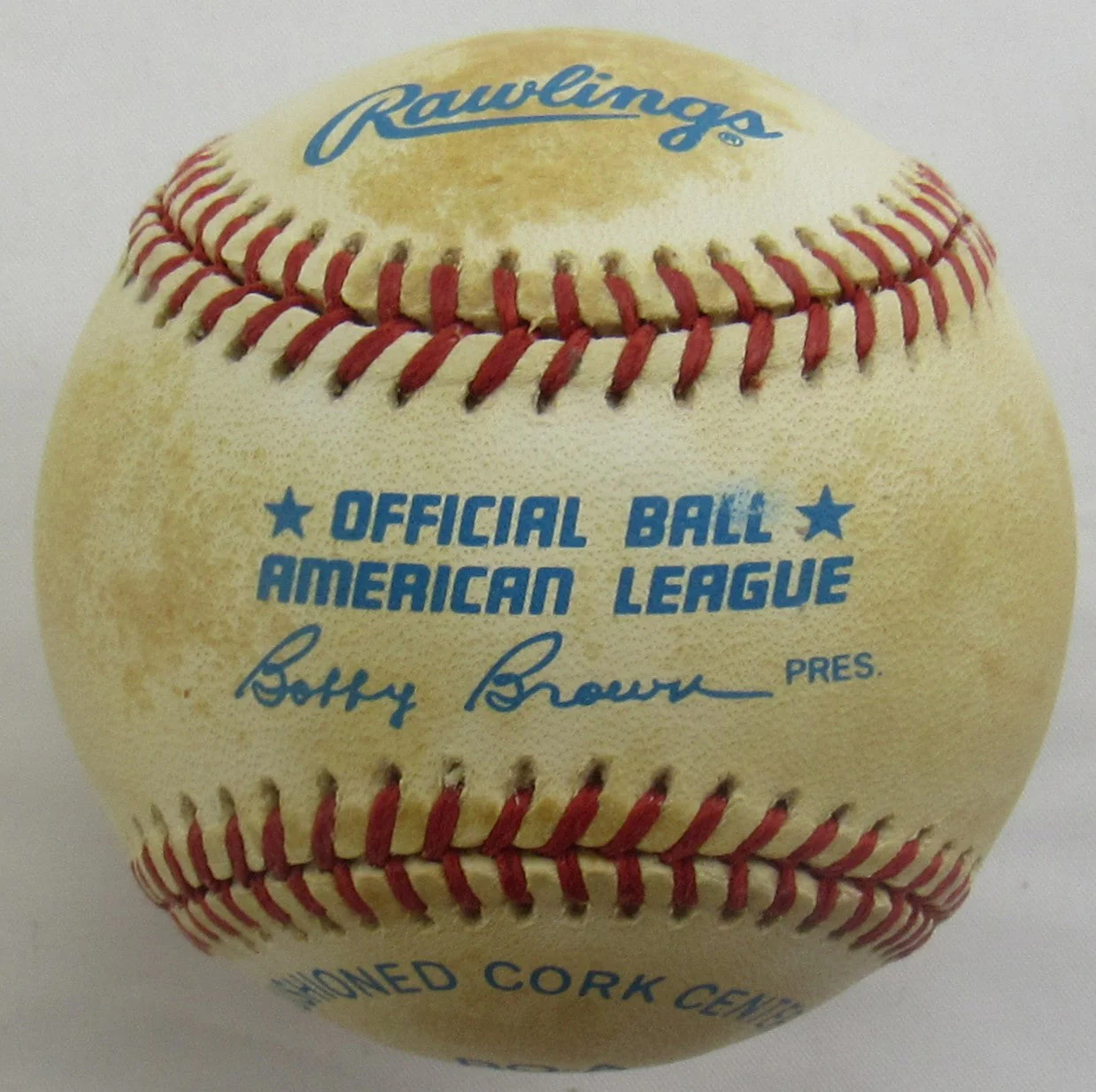 Curt Belfray Signed Auto Rawlings Baseball B150 - Image 2