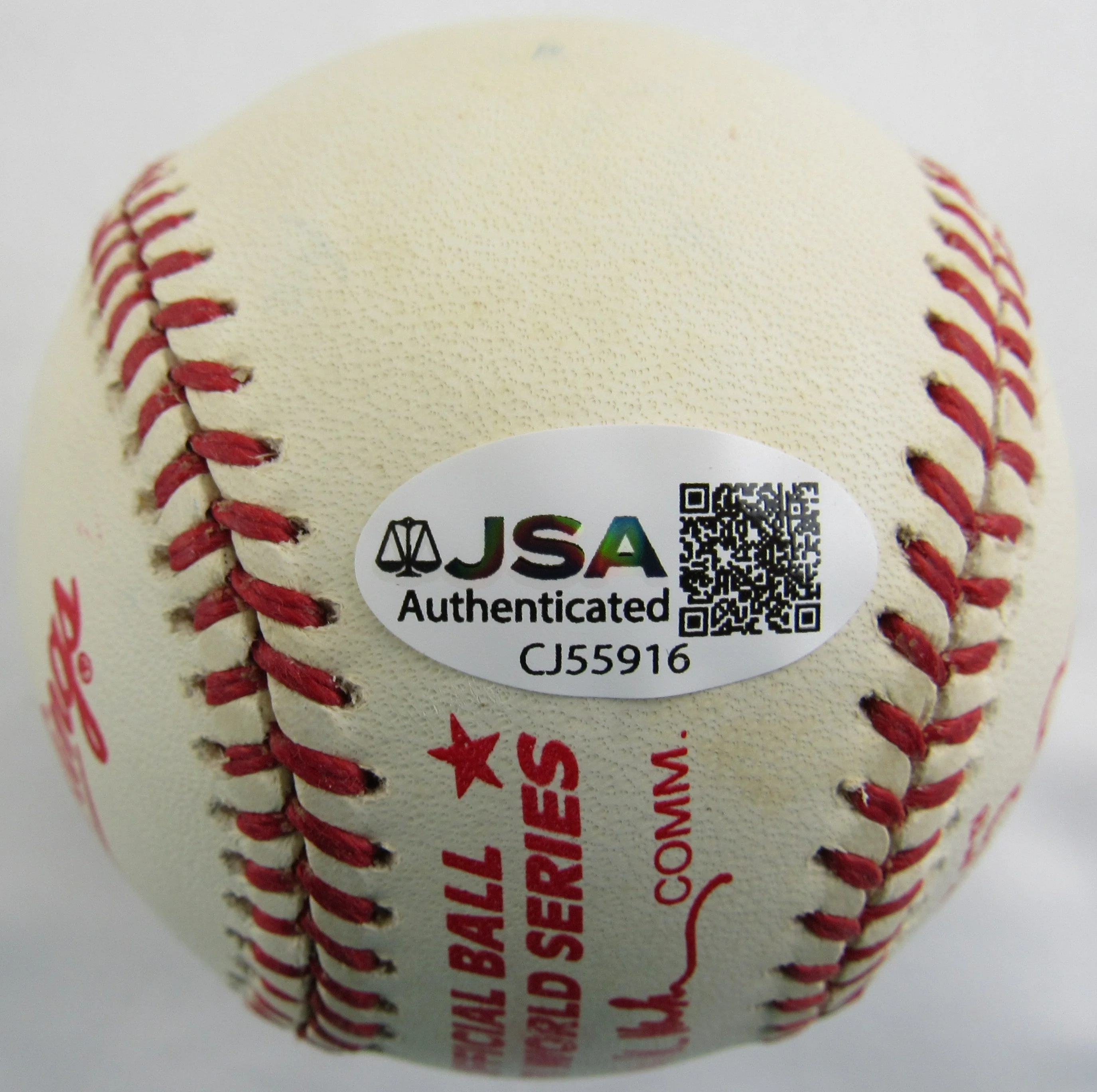 Reggie Jackson Signed Auto Rawlings Baseball JSA CJ55916 - Image 5
