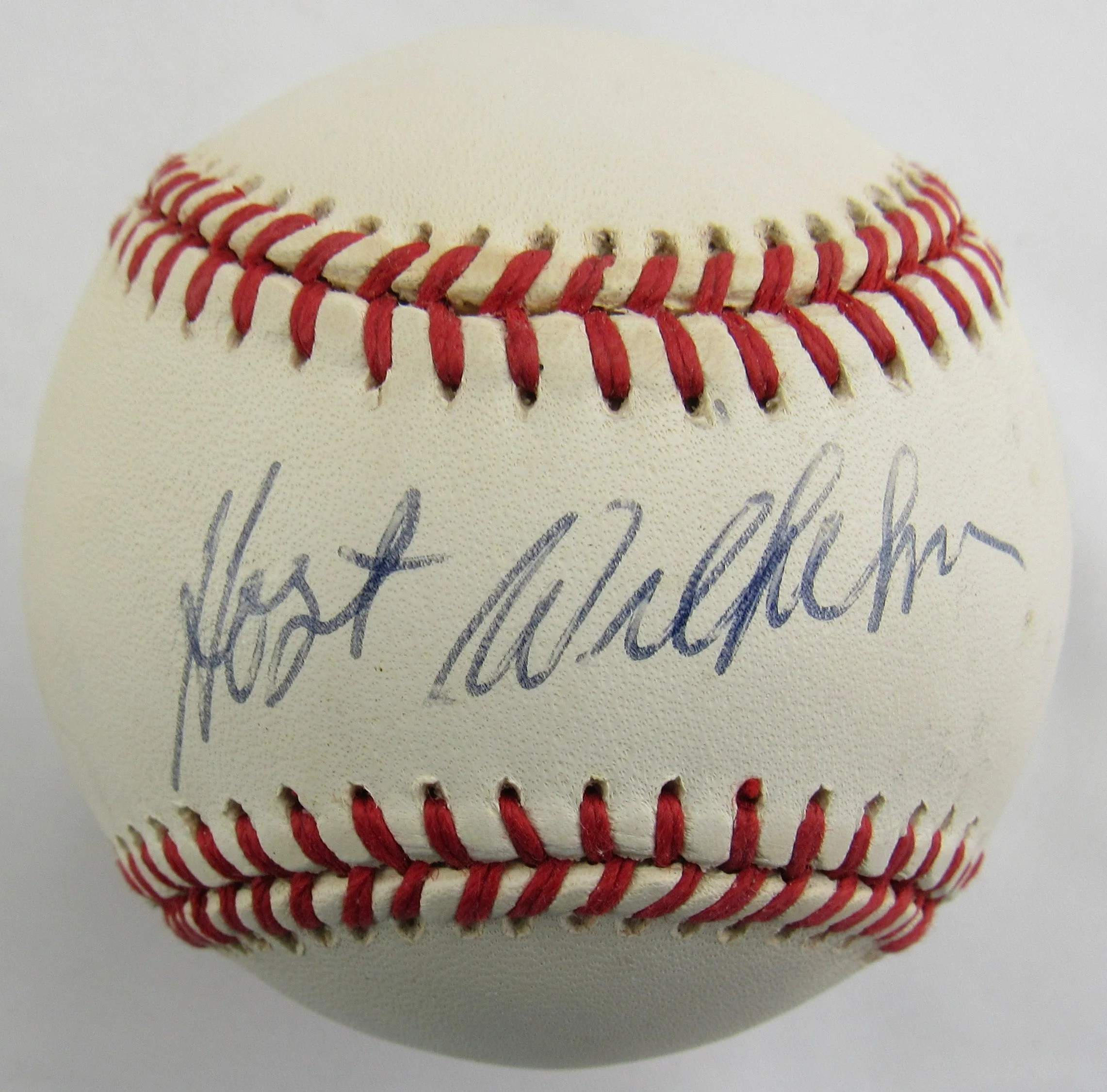 Hoyt Wilhelm Signed Auto Rawlings Baseball JSA CJ55936
