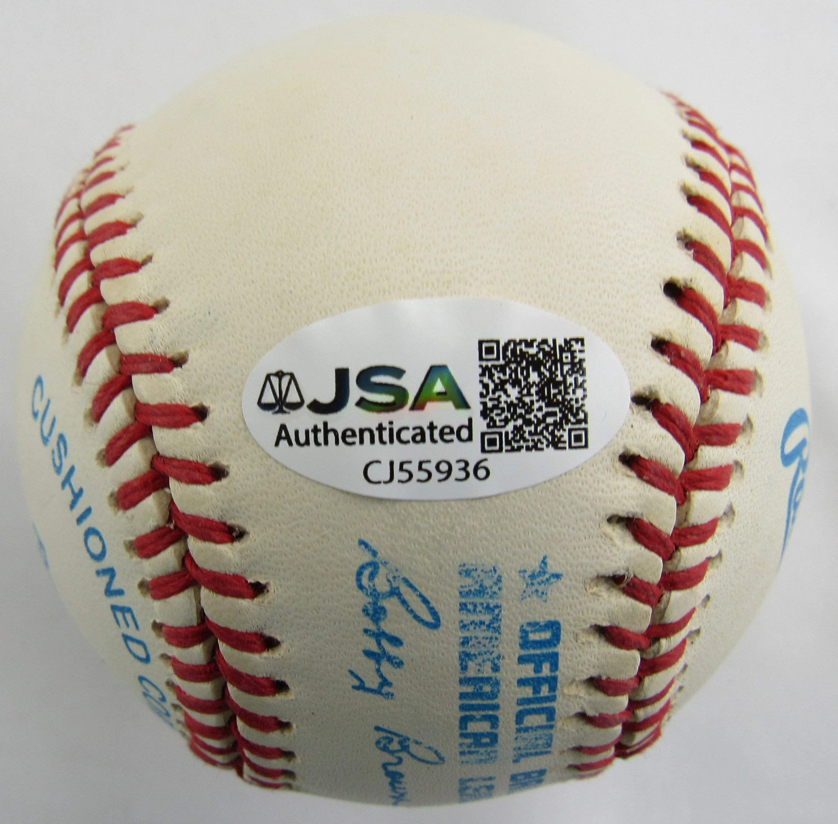 Hoyt Wilhelm Signed Auto Rawlings Baseball JSA CJ55936 - Image 2