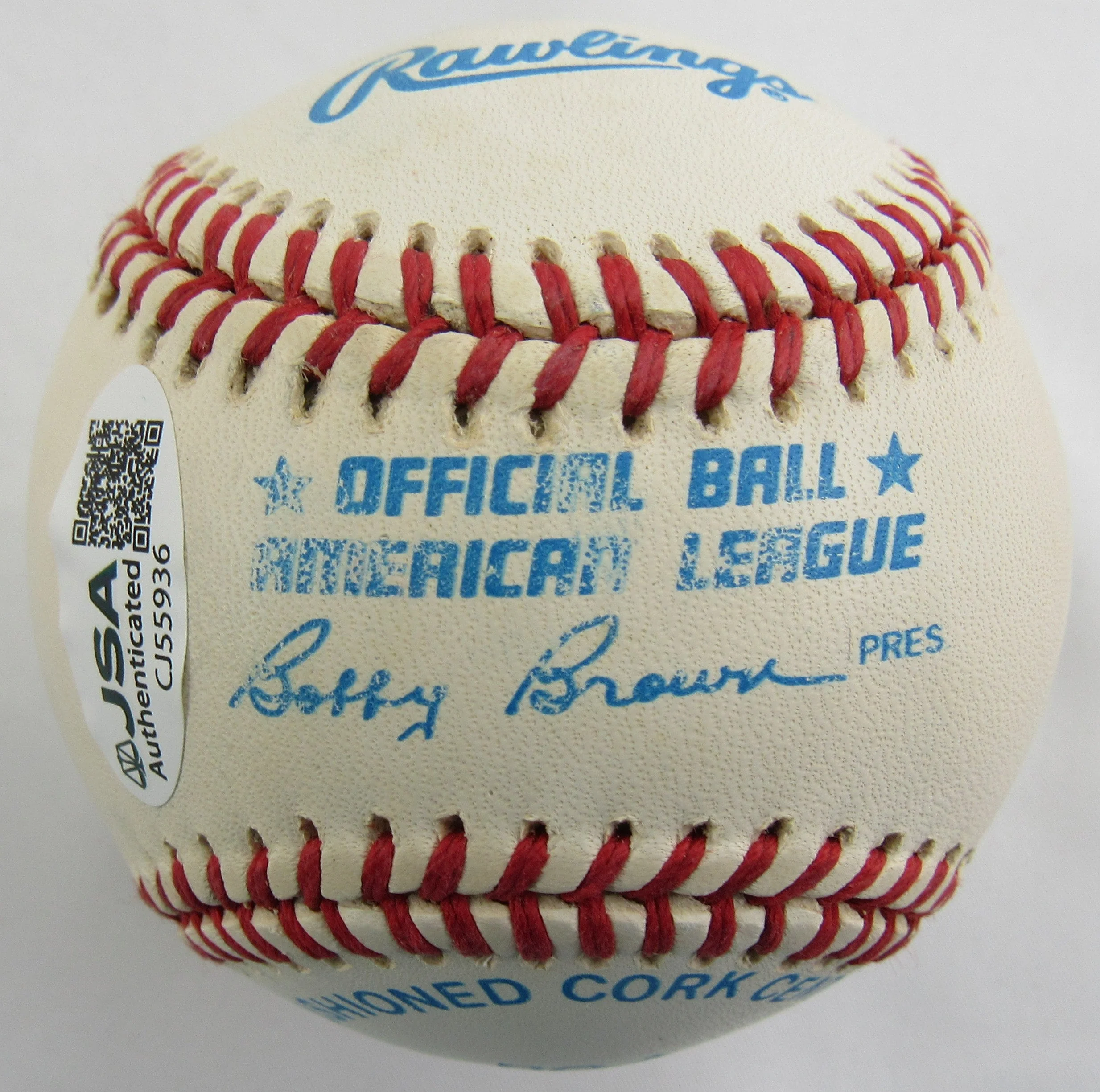 Hoyt Wilhelm Signed Auto Rawlings Baseball JSA CJ55936 - Image 3
