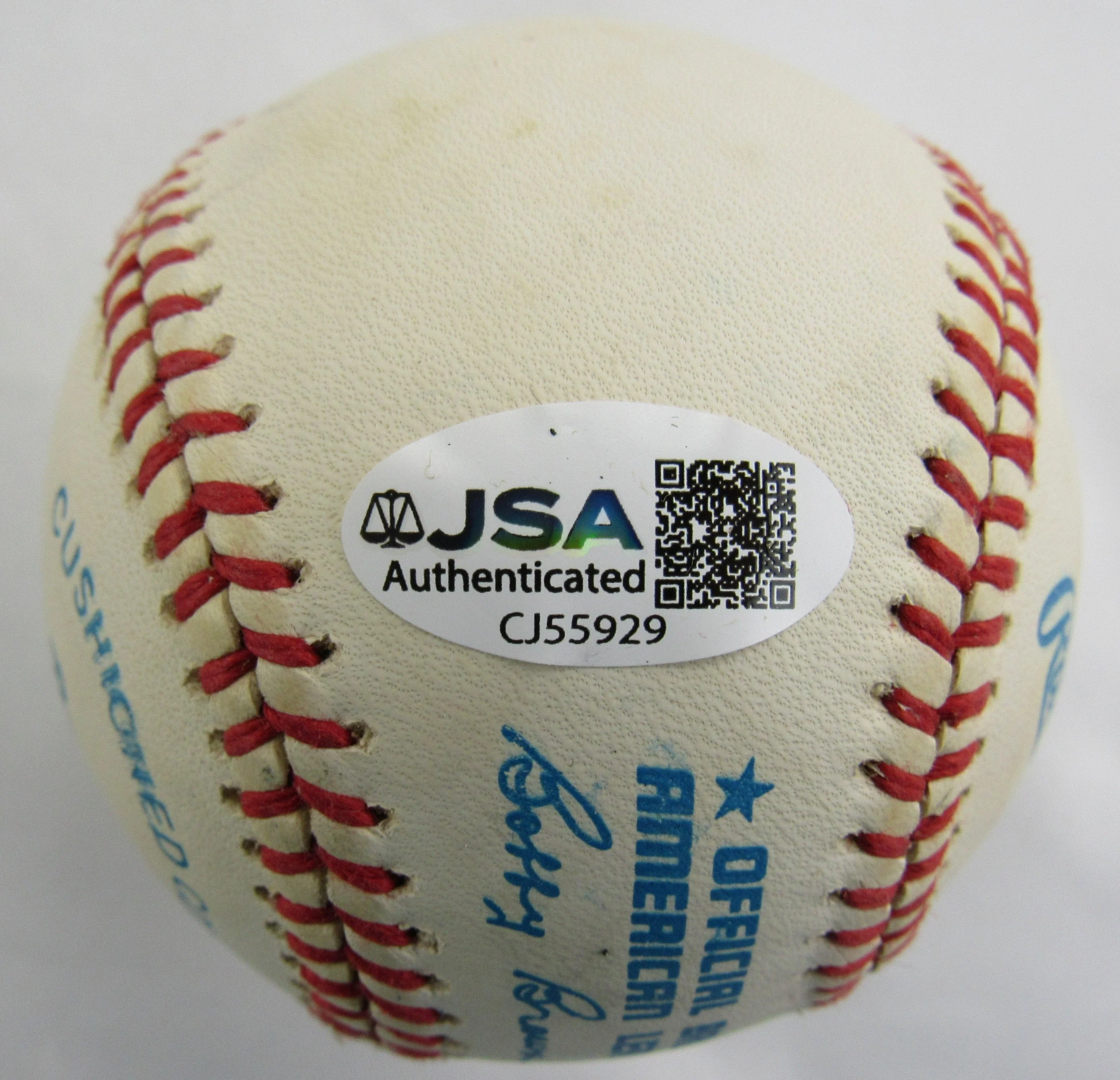 Nolan Ryan Signed Auto Rawlings Baseball JSA CJ55929 - Image 2