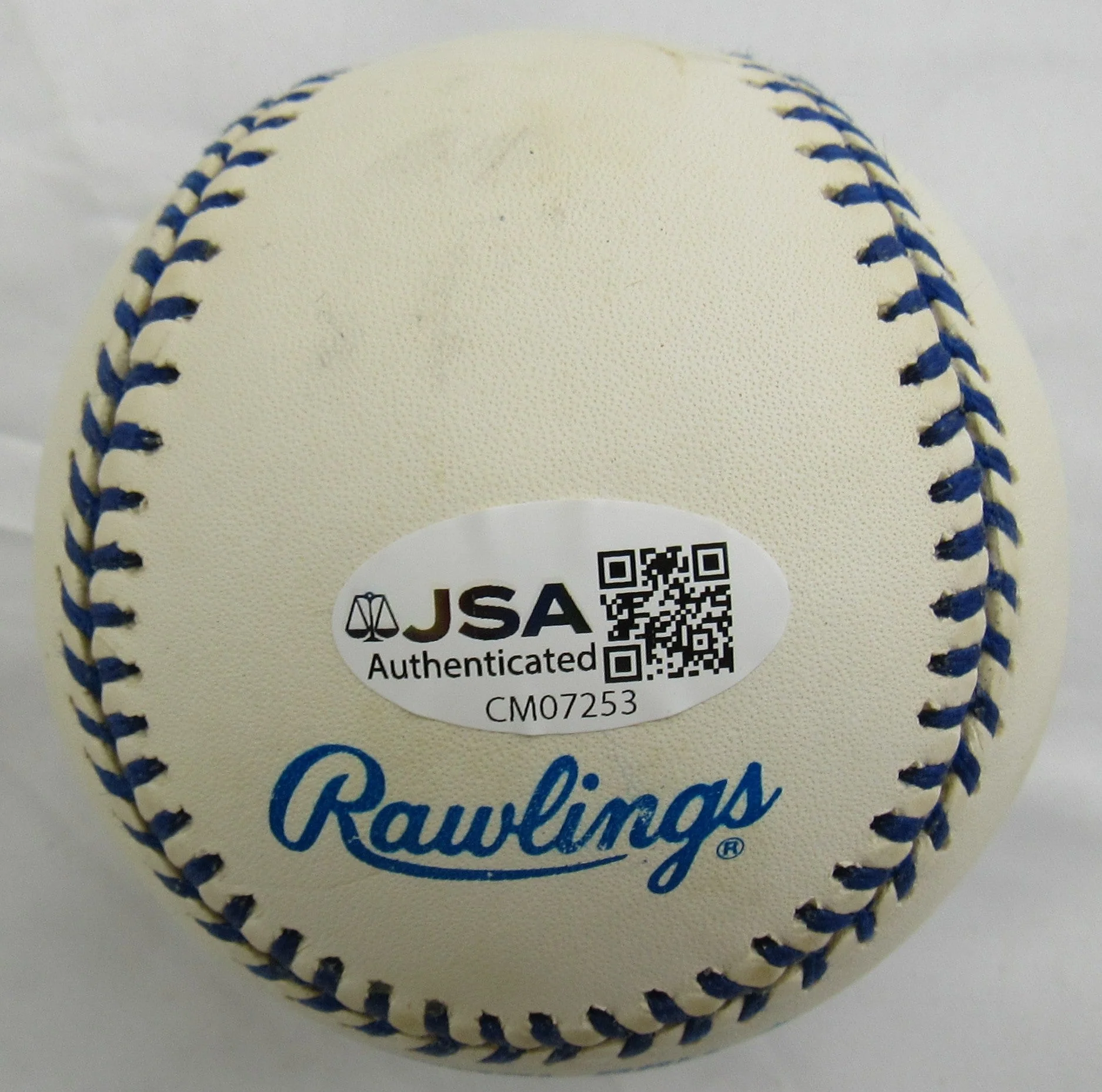Tom Henrich Signed Auto Rawlings Baseball JSA CM07253 - Image 3