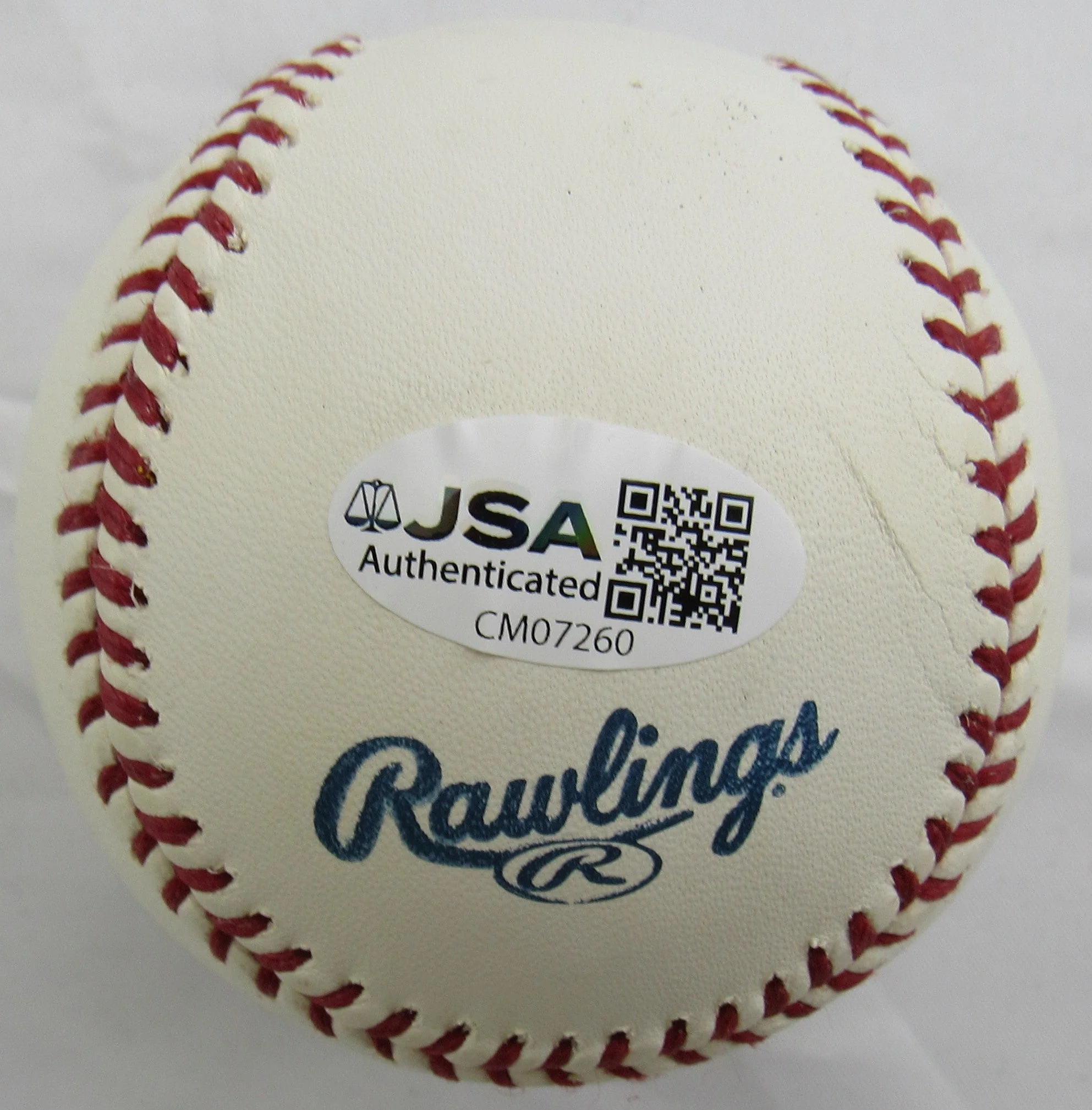 Joe Girardi Signed Auto Rawlings Baseball JSA CM07260 w/96, 98. 99 WS Champs - Image 3