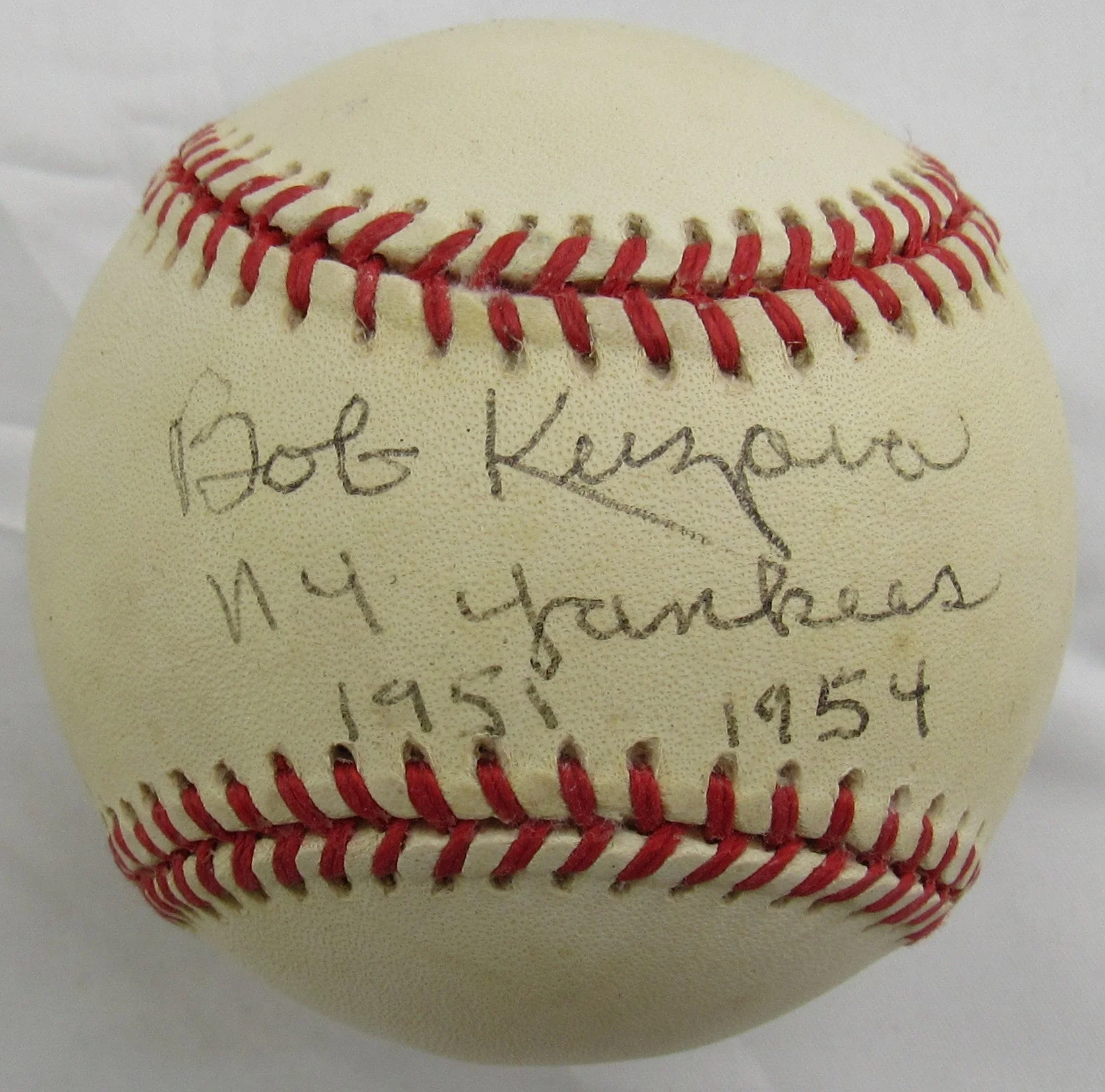 Bob Kuzava Signed Auto Rawlings Baseball JSA CM07262