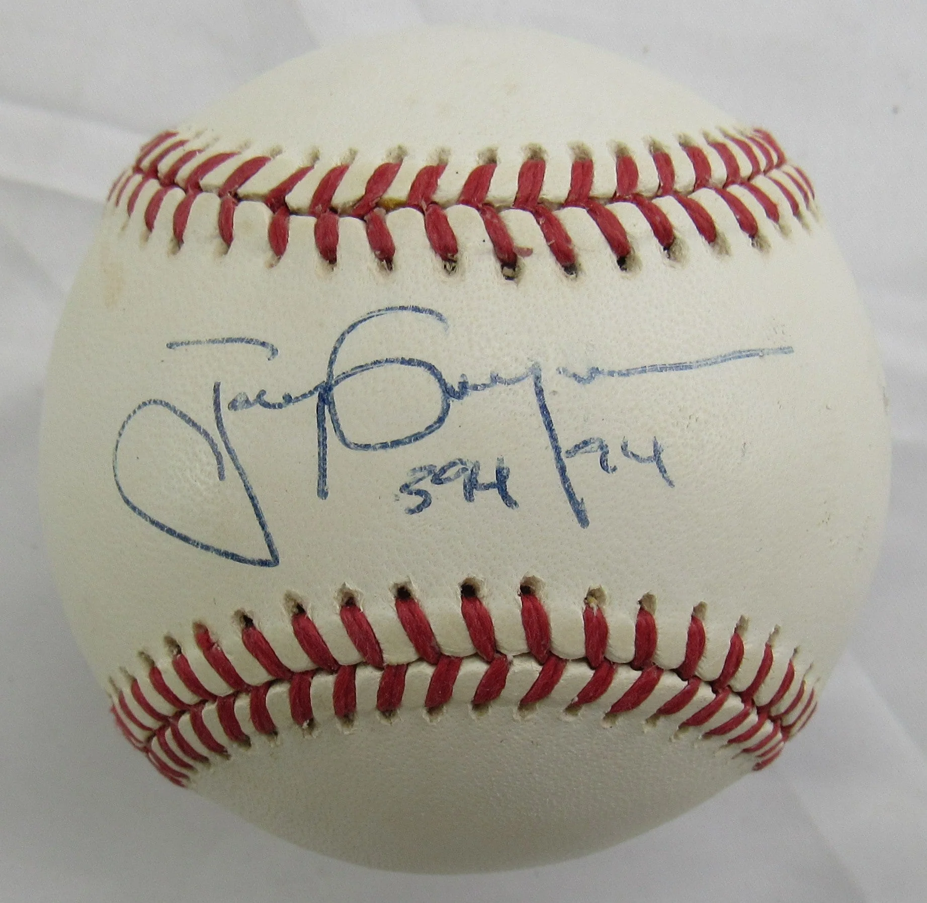 Tony Gwynn Signed Auto Rawlings Baseball JSA CM07273 w.394/94 Insc