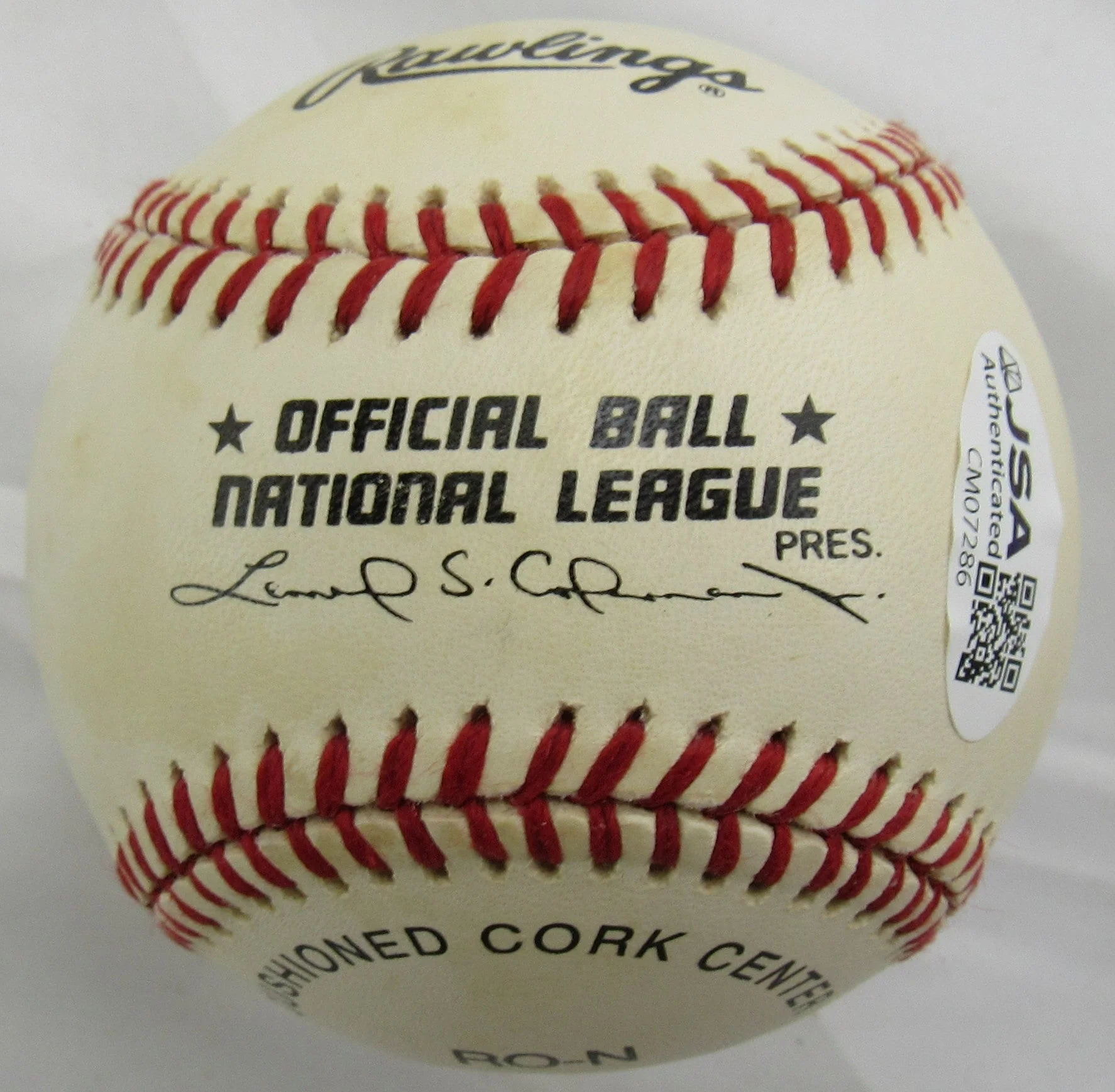 Gary Carter Signed Auto Rawlings Baseball JSA CM07286 - Image 3