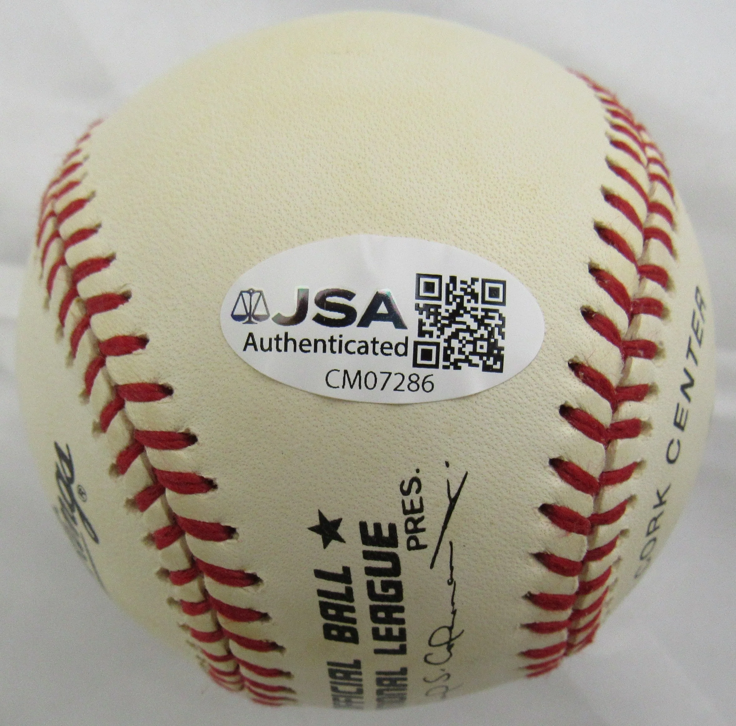 Gary Carter Signed Auto Rawlings Baseball JSA CM07286 - Image 4