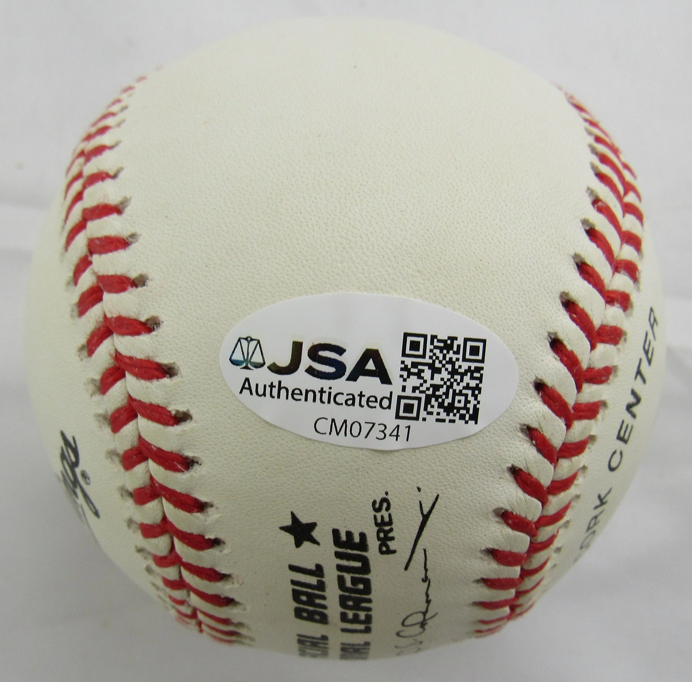 Bob Gibson Signed Auto Rawlings Baseball JSA CM07341 - Image 4