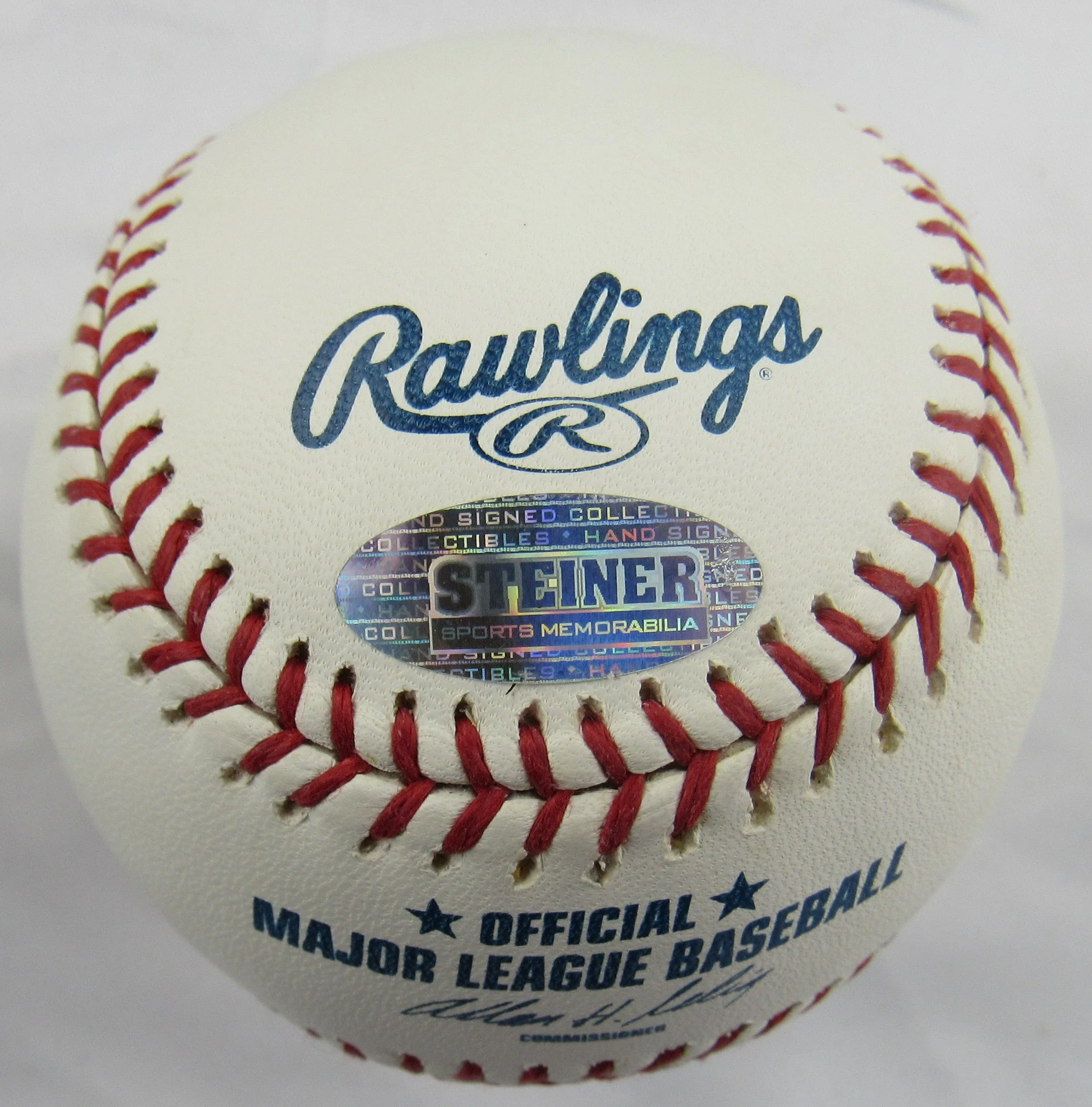 Carl Yastrzemski Jim Rice Jason Varitek Multi Signed Auto Rawlings Baseball Steiner Hologram - Image 4