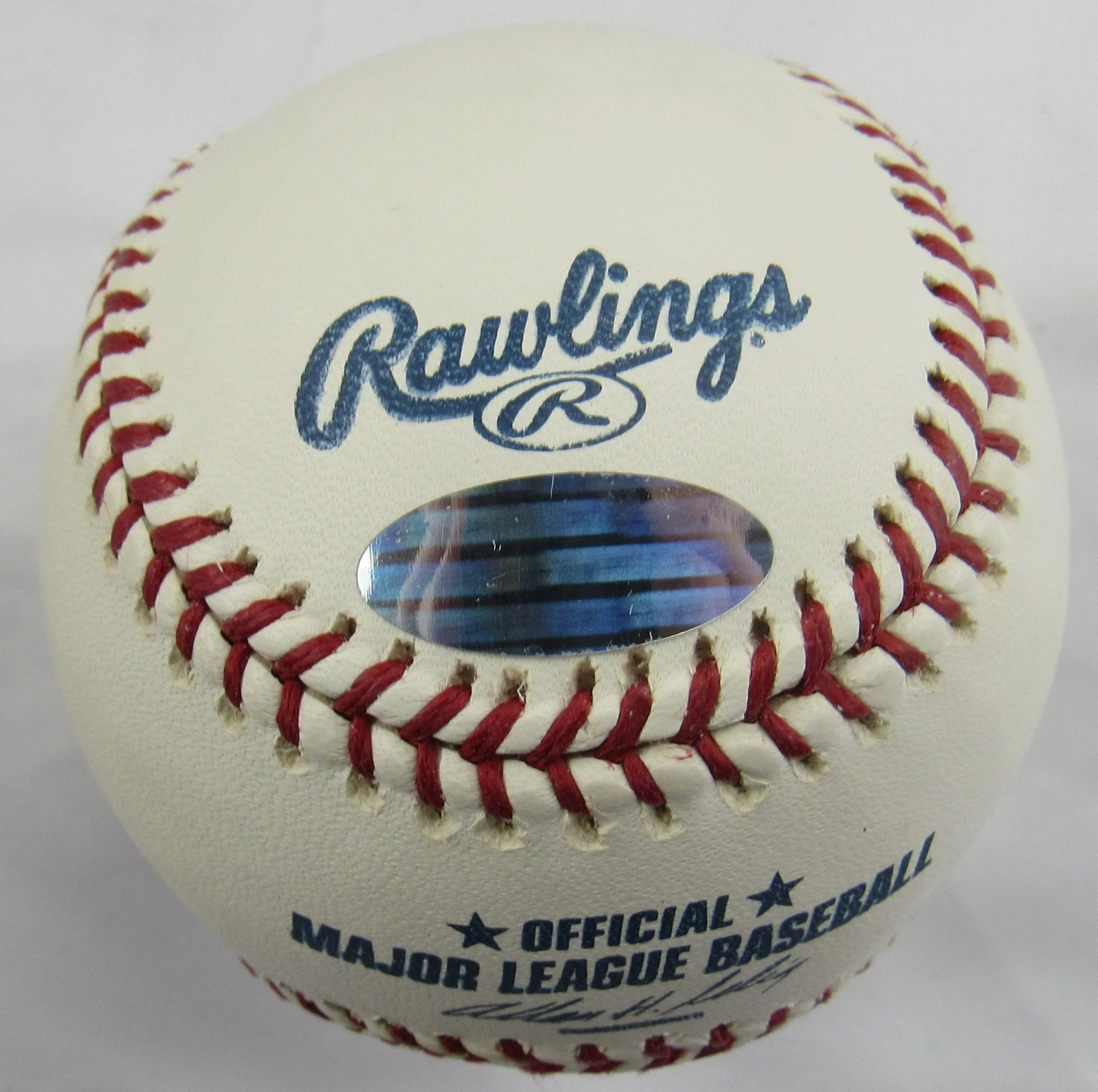 Jim Leyritz Signed Auto Rawlings Yankees Baseball Steiner Hologram - Image 2