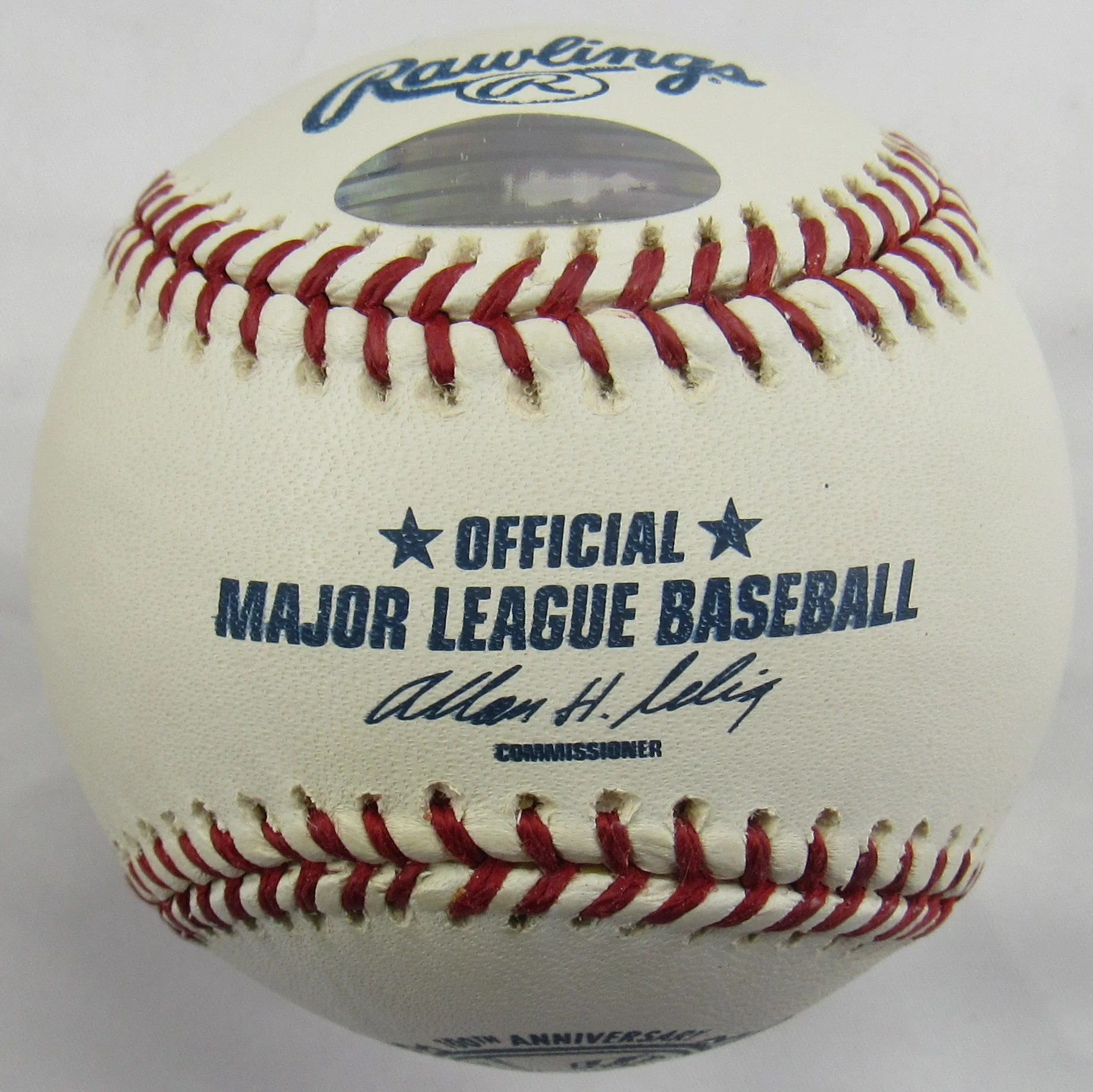 Jim Leyritz Signed Auto Rawlings Yankees Baseball Steiner Hologram - Image 3