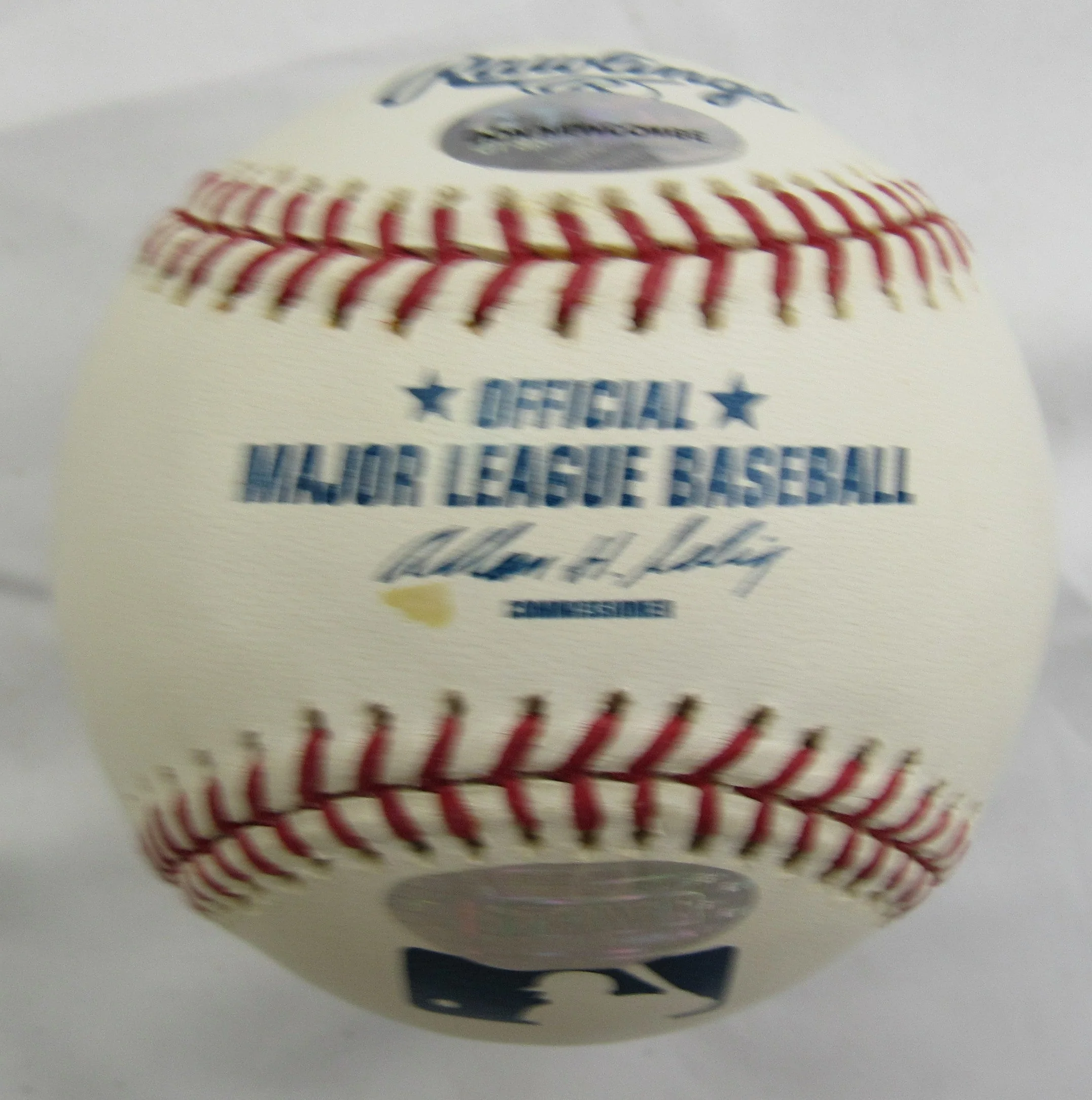 Don Newcombe Signed Auto "Stat" Rawlings Baseball w/ Insc Steiner Hologram - Image 5