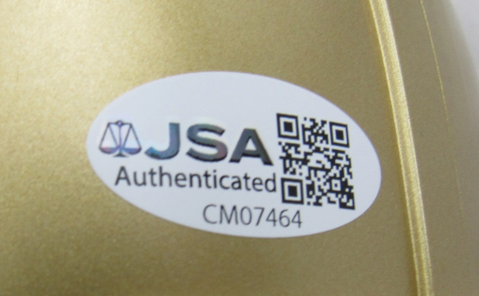 Rudy Ruettiger Signed Auto Mini Helmet JSA CM07464 - Image 7