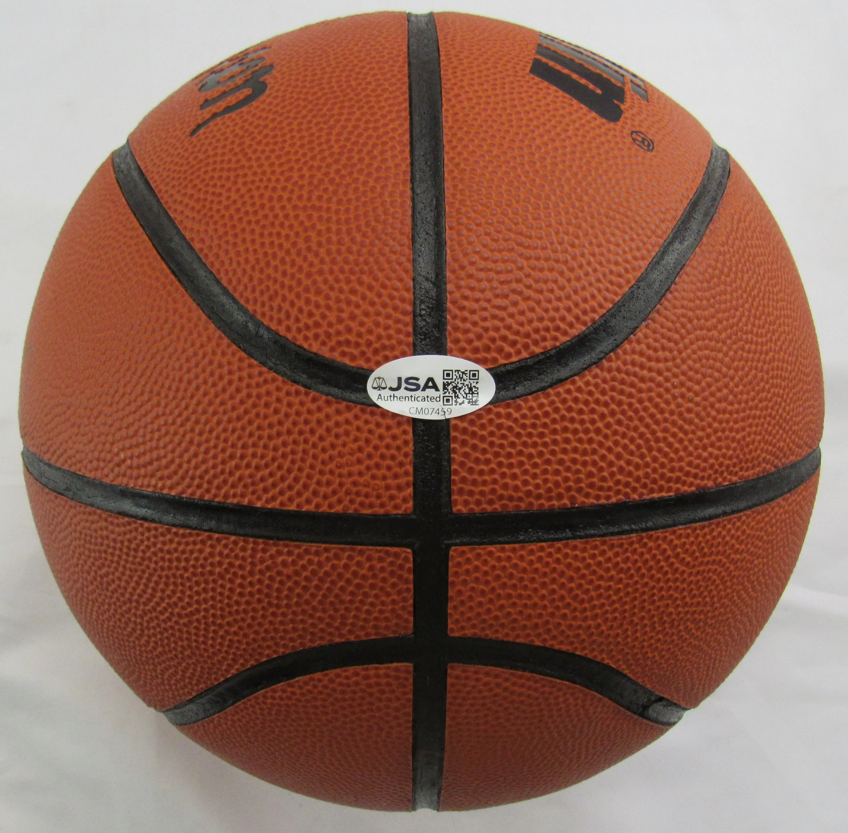 David Robinson Signed Auto Franklin Basketball JSA CM07459 - Image 6