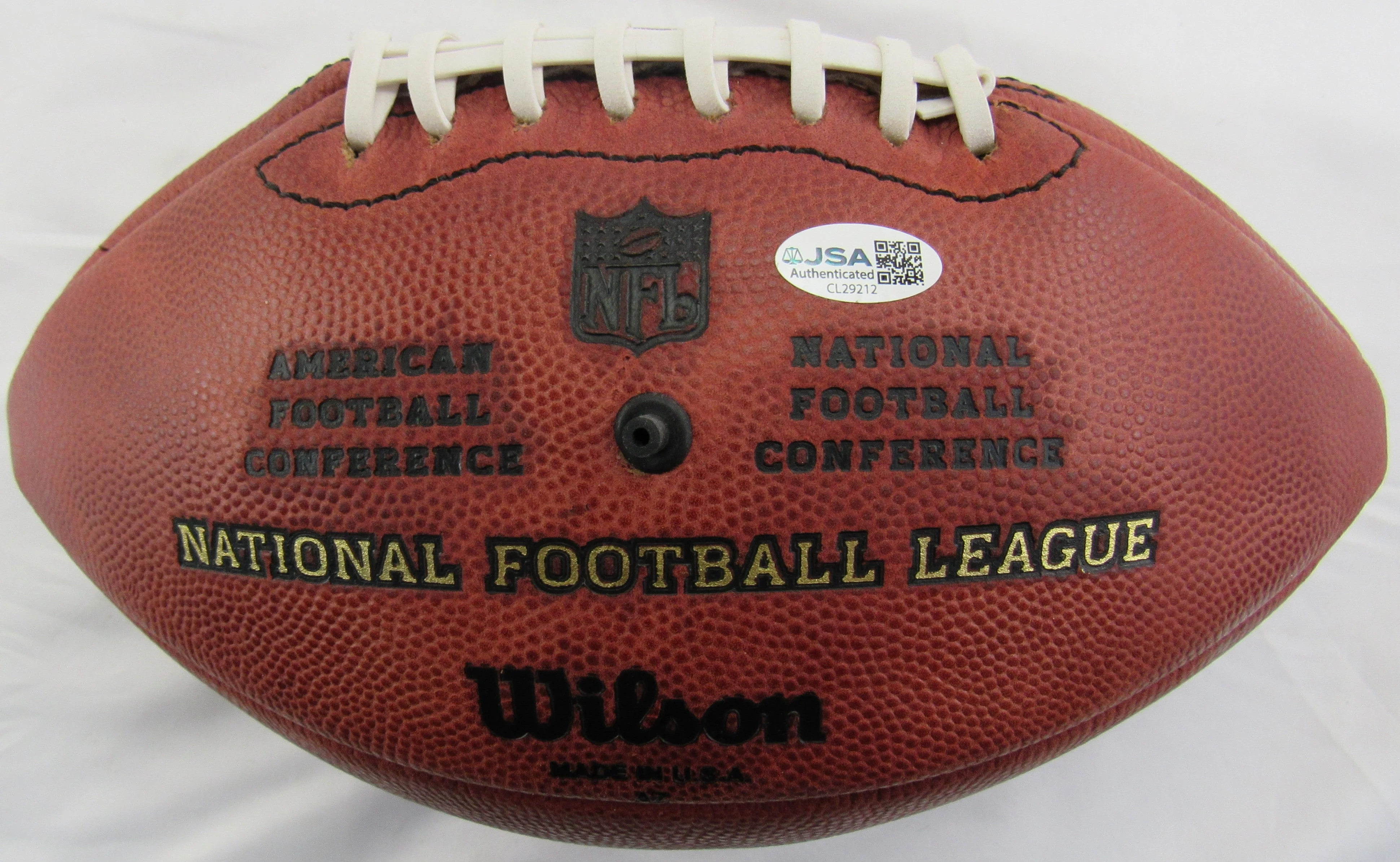 Phil Simms Signed Auto Wilson Football w/ SB MVP Insc JSA CL29212 - Image 3