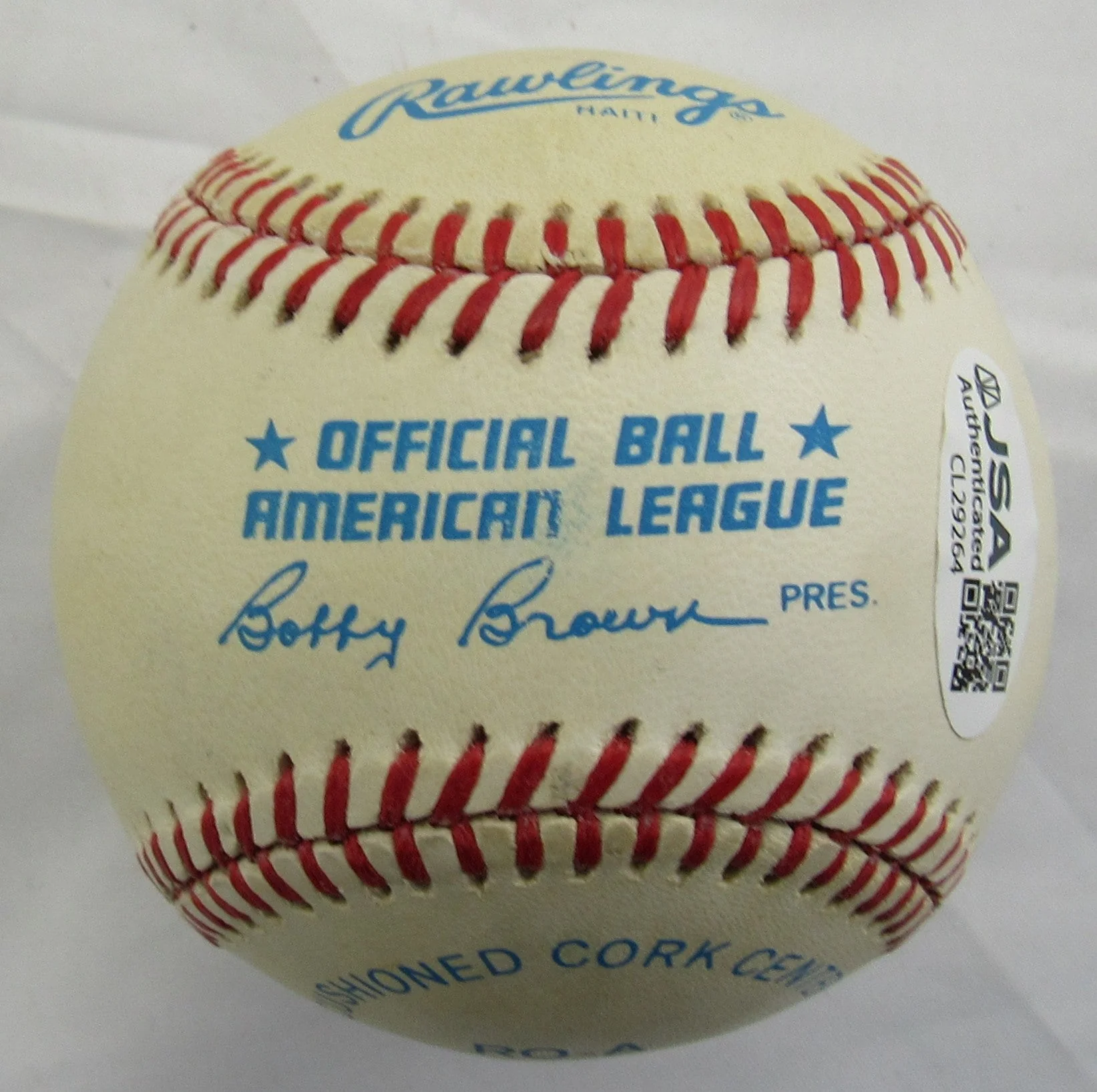 Jim Catfish Hunter Signed Rawlings Baseball JSA CL29264 - Image 3
