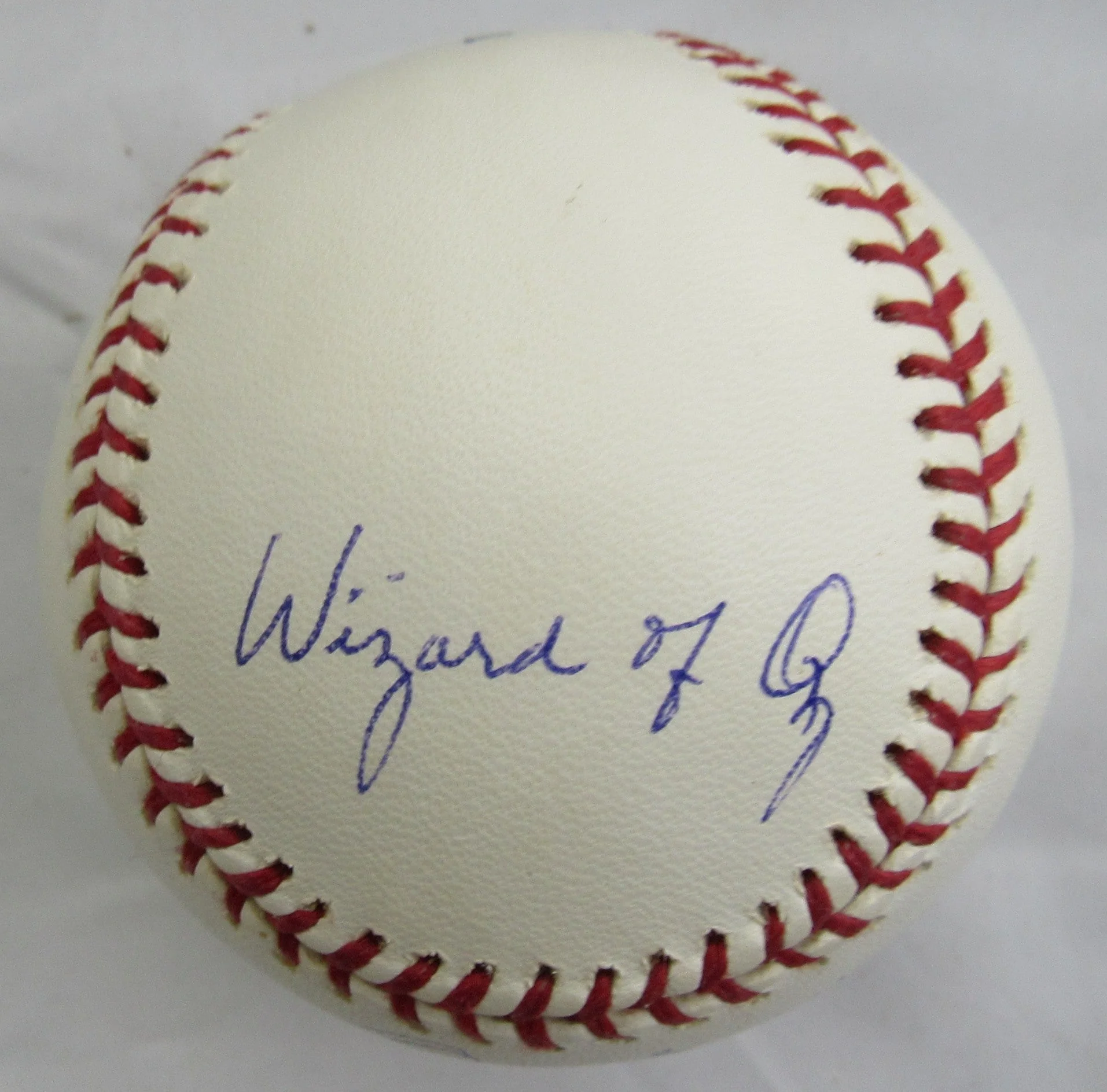Ozzie Smith Signed Rawlings Baseball Steiner Hologram - Wizard of Oz Inscription - Rare! - Image 2