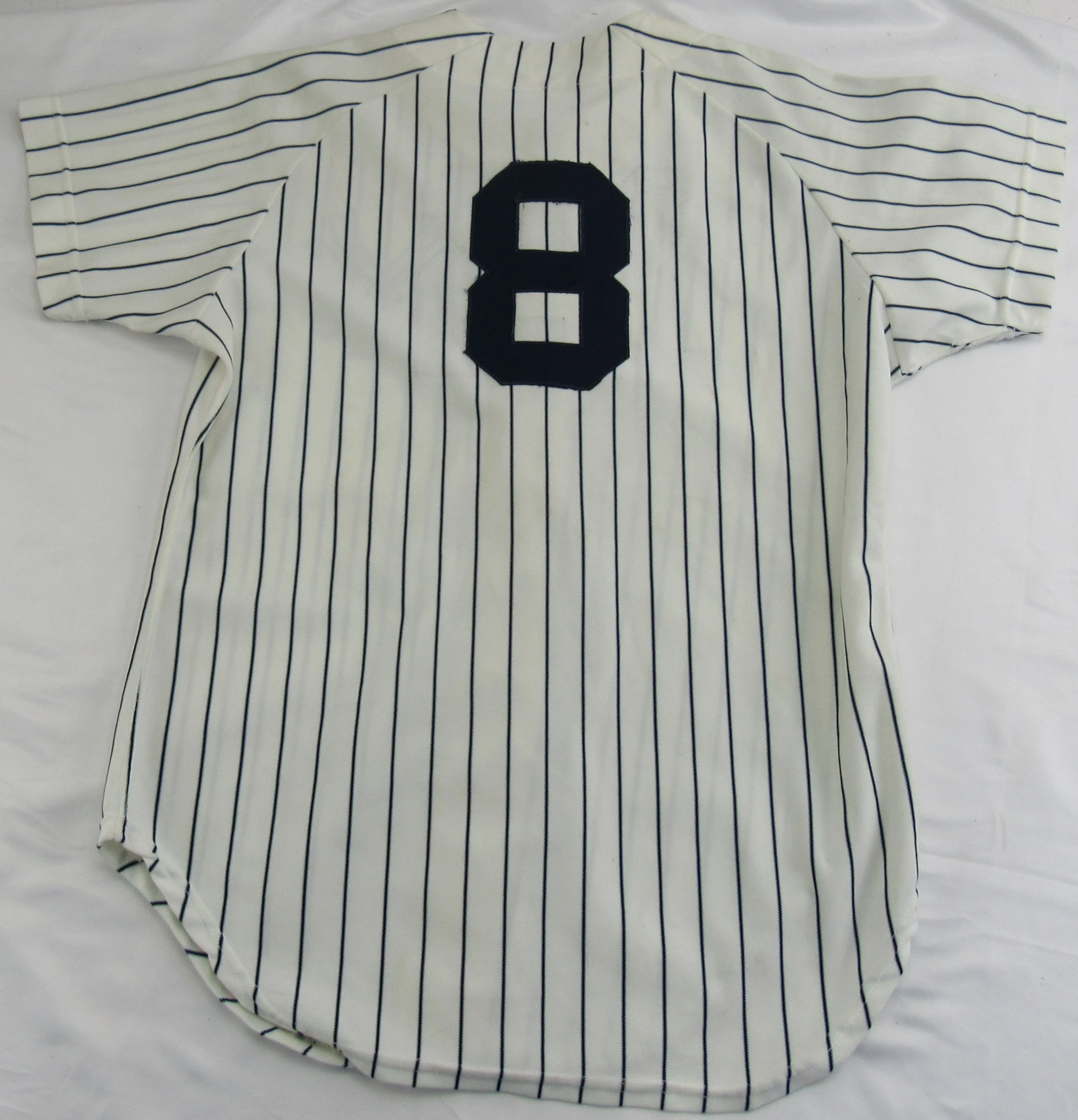 Yogi Berra Signed Yankees Jersey JSA CL12150 - VINTAGE GAMER GAME USED JERSEY - Image 3