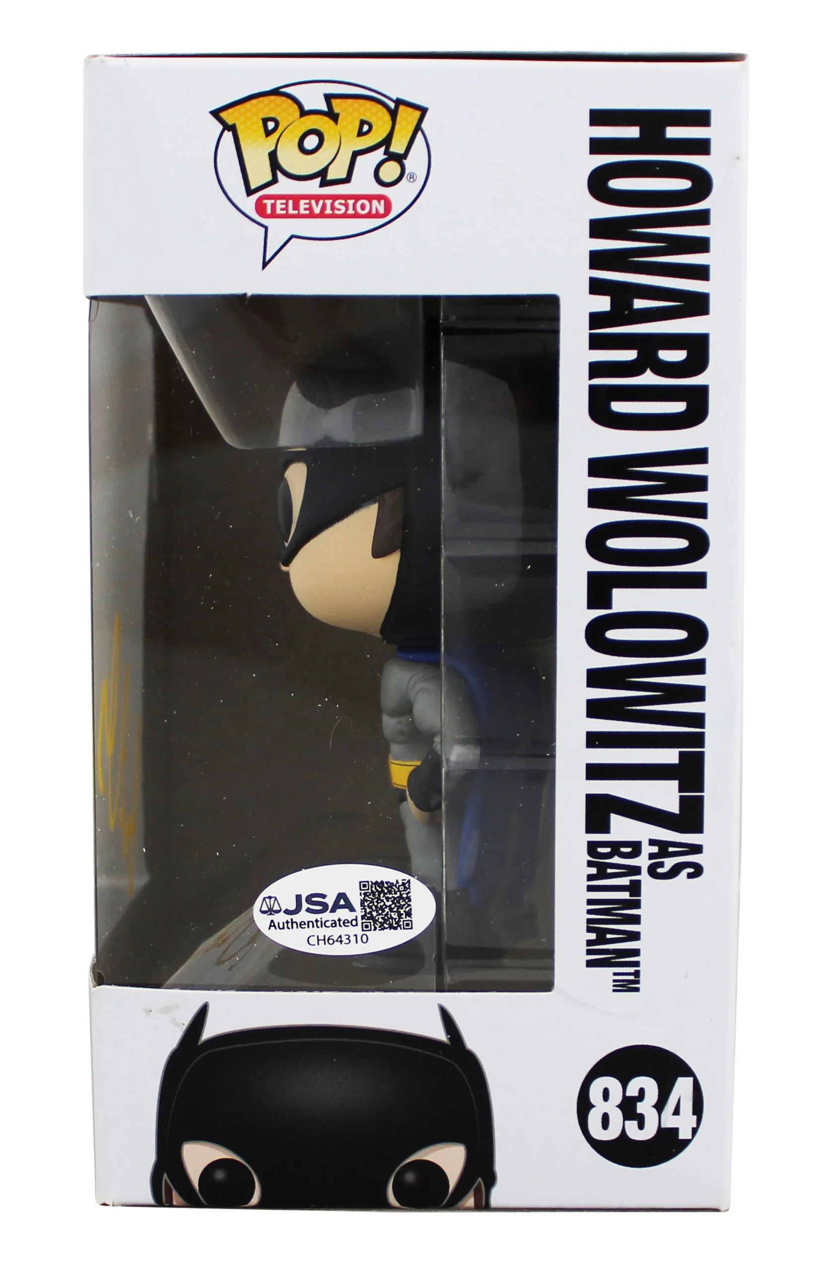 Simon Helberg The Big Bang Theory Signed Howard #834 Funko Pop Vinyl Figure JSA - Image 4