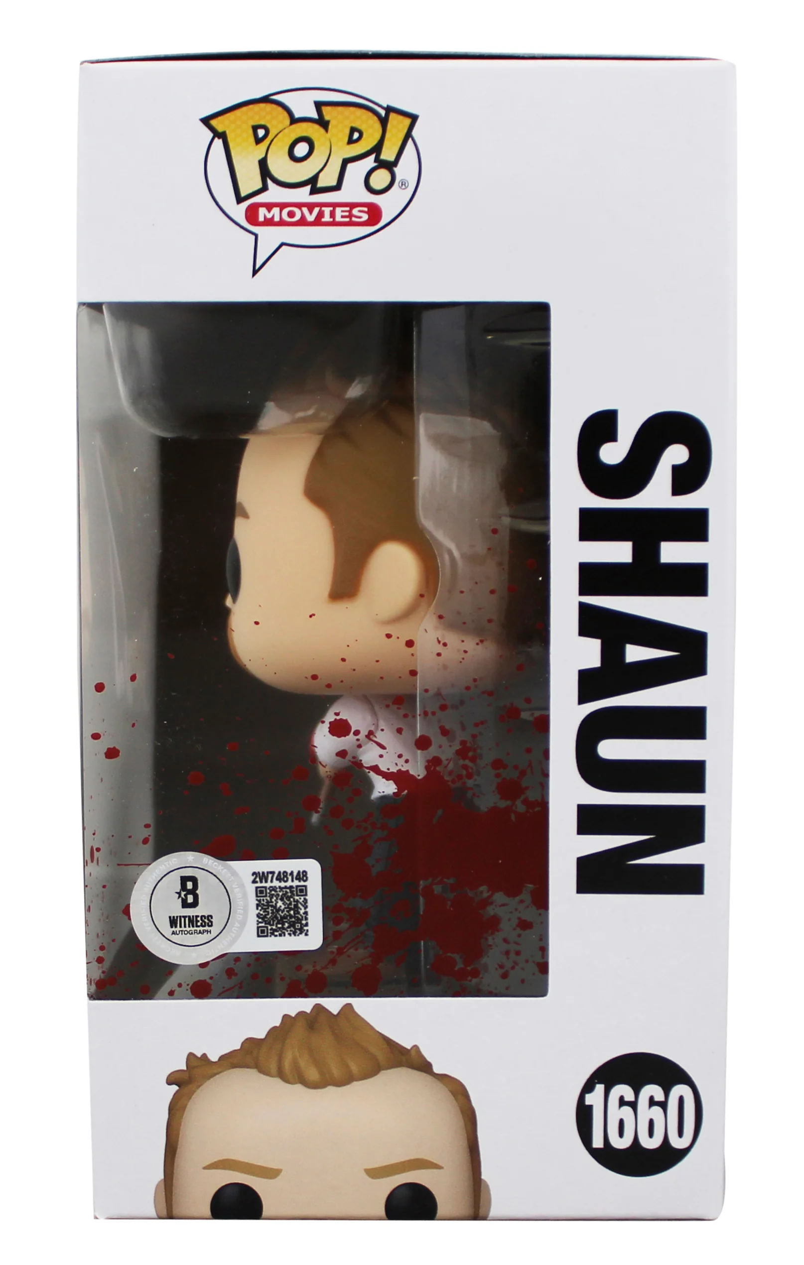 Simon Pegg Shaun of the Dead "Shaun" Signed #1660 Funko Pop Vinyl Figure BAS Wit - Image 4