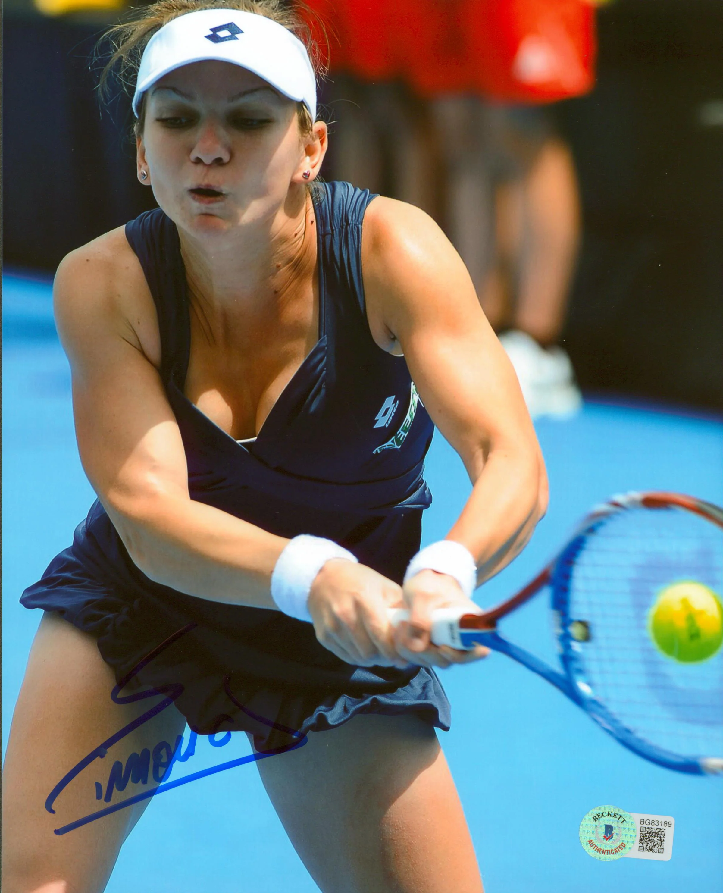 Simona Halep Authentic Signed 8x10 Photo Autographed BAS #BG83189 - Image 2