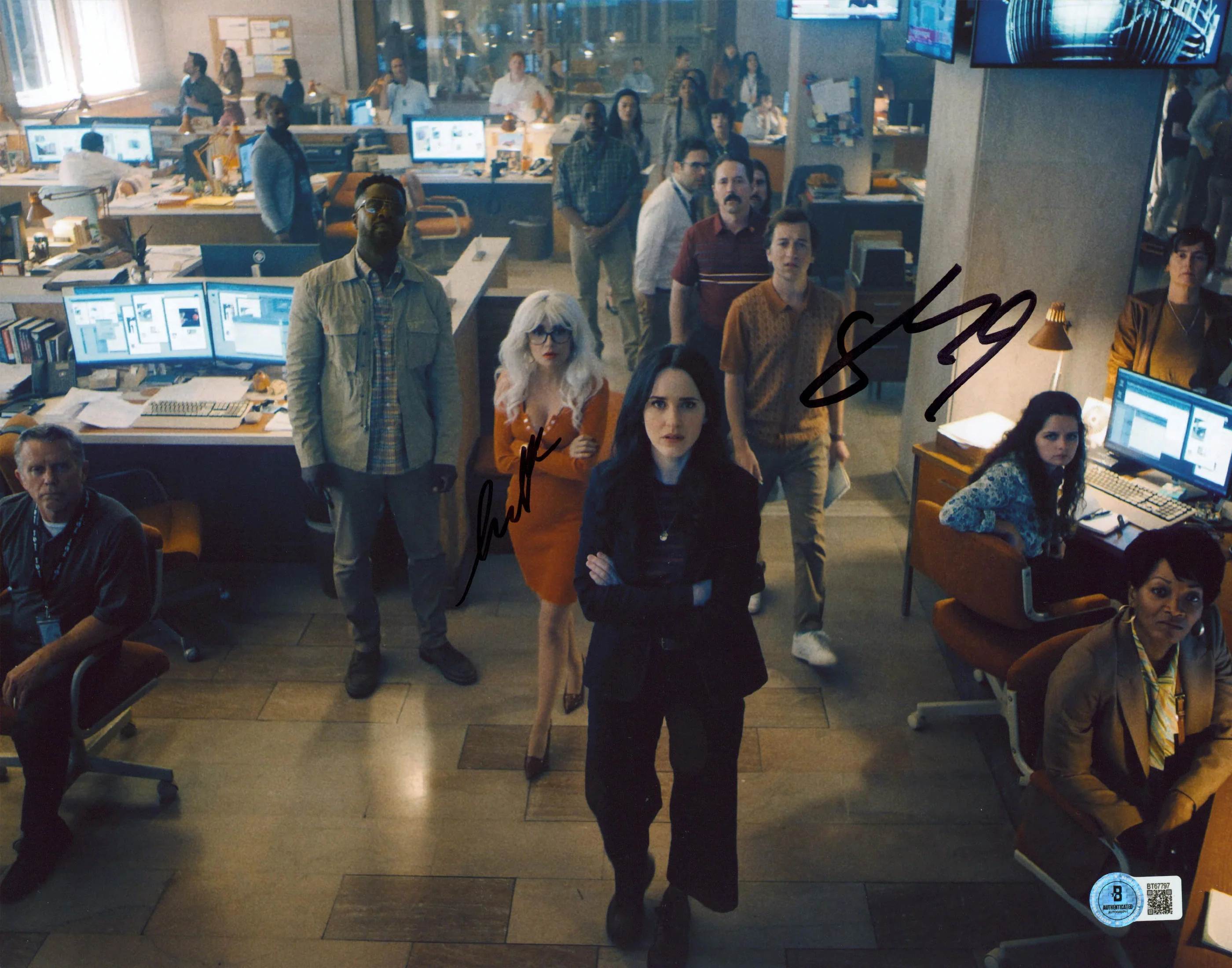 Skyler Gisondo & Mikaela Hoover Superman Signed 11x14 Photo BAS #BT67797 - Image 2