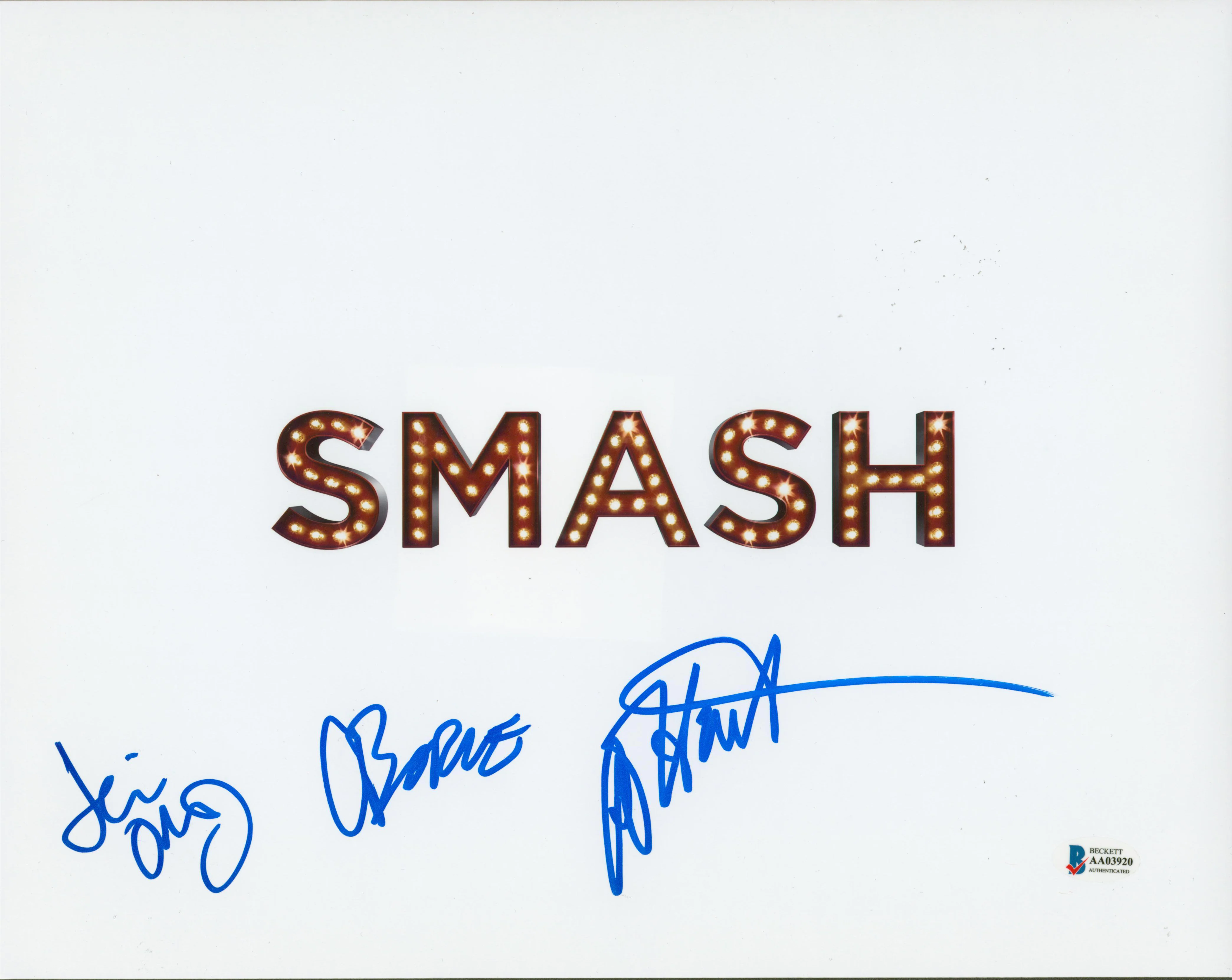 Smash (3) Borle, Odom Jr. & Harada Authentic Signed 11x14 Photo BAS #AA03920 - Image 2