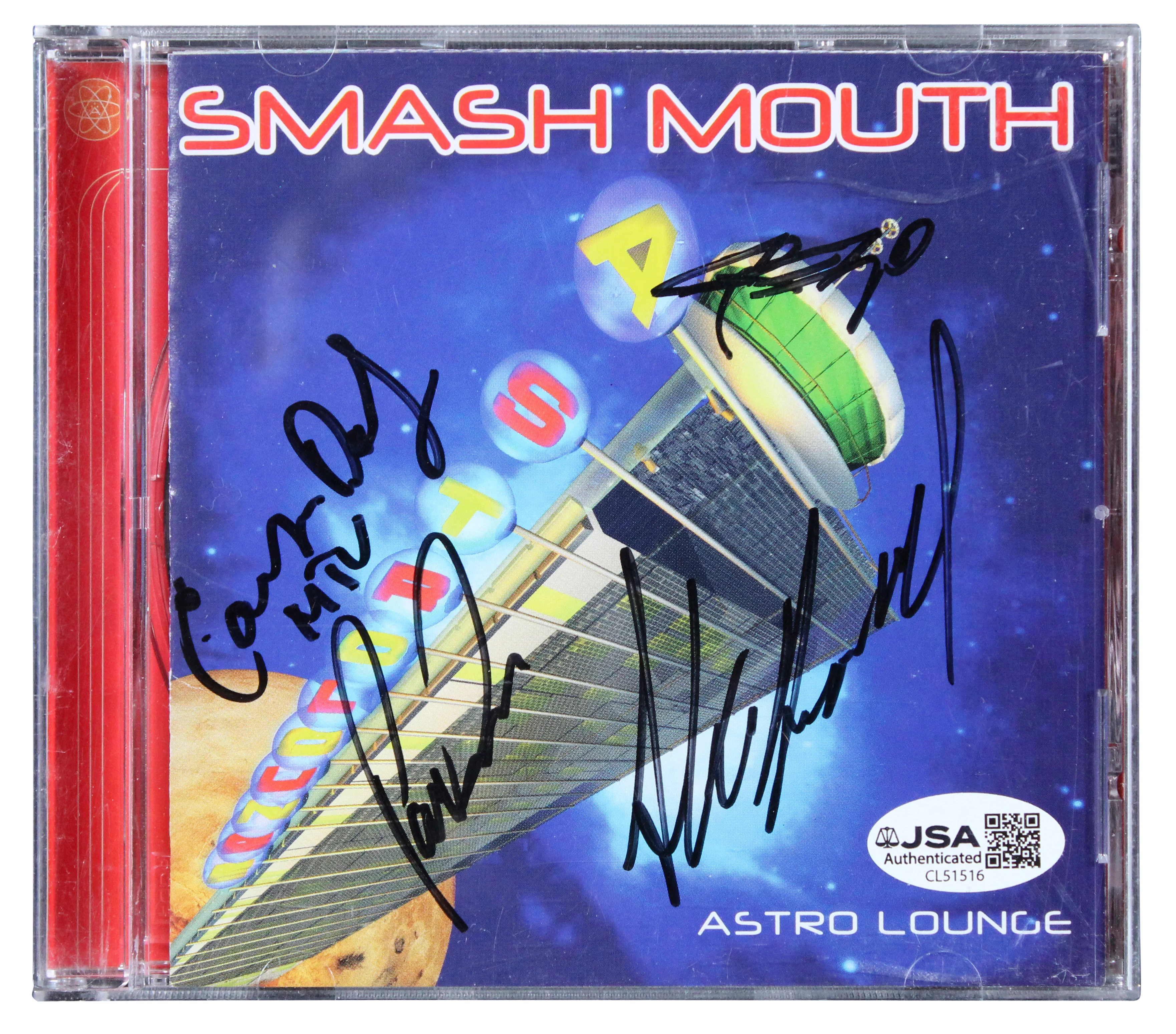 Smash Mouth (4) Harwell, De Lisle, Camp & Daly Signed CD Booklet JSA #CL51516 - Image 2