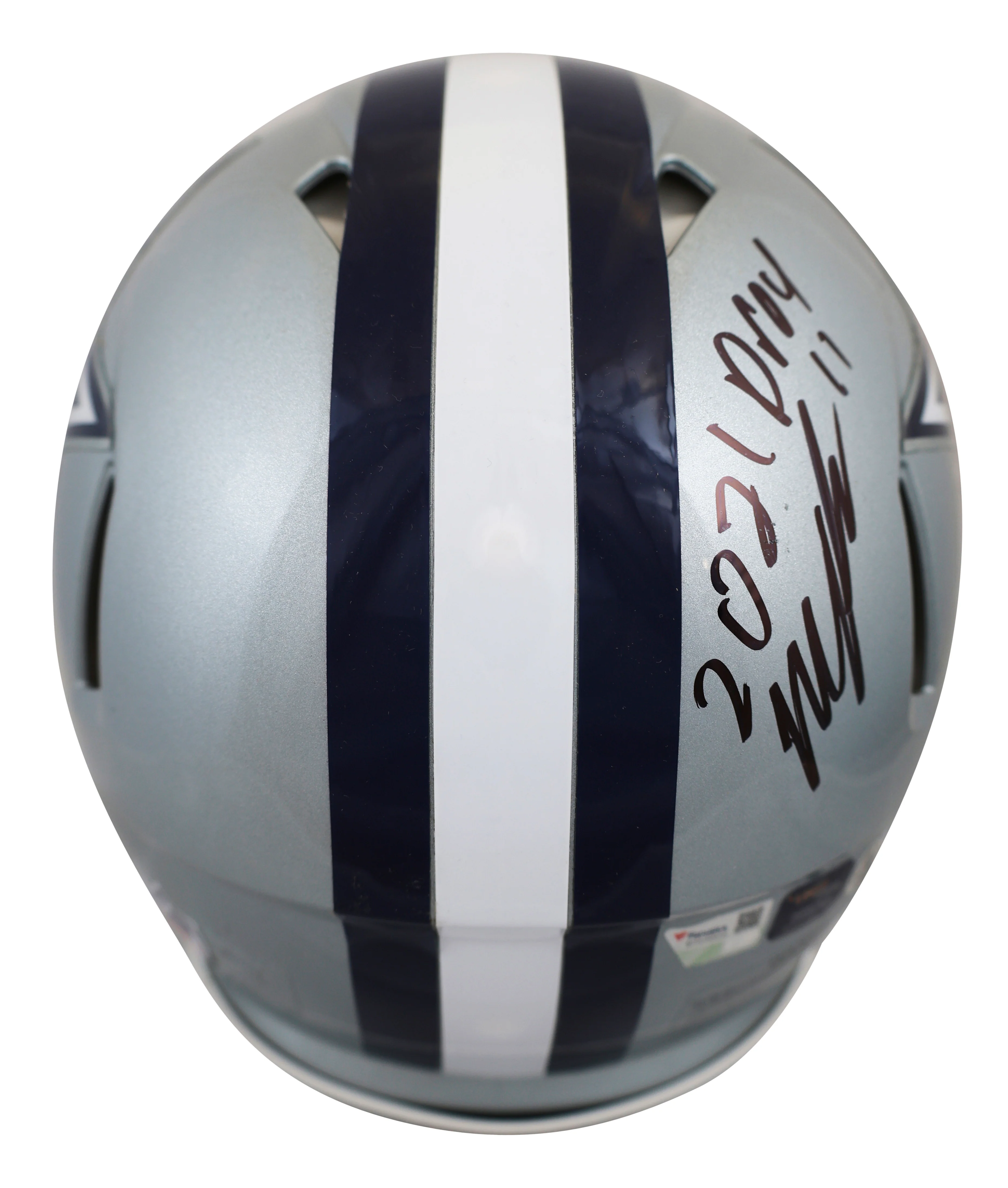 Smith, Dorsett, Parsons, Prescott +1 Signed F/S Speed Proline Helmet w/ Case BAS - Image 5
