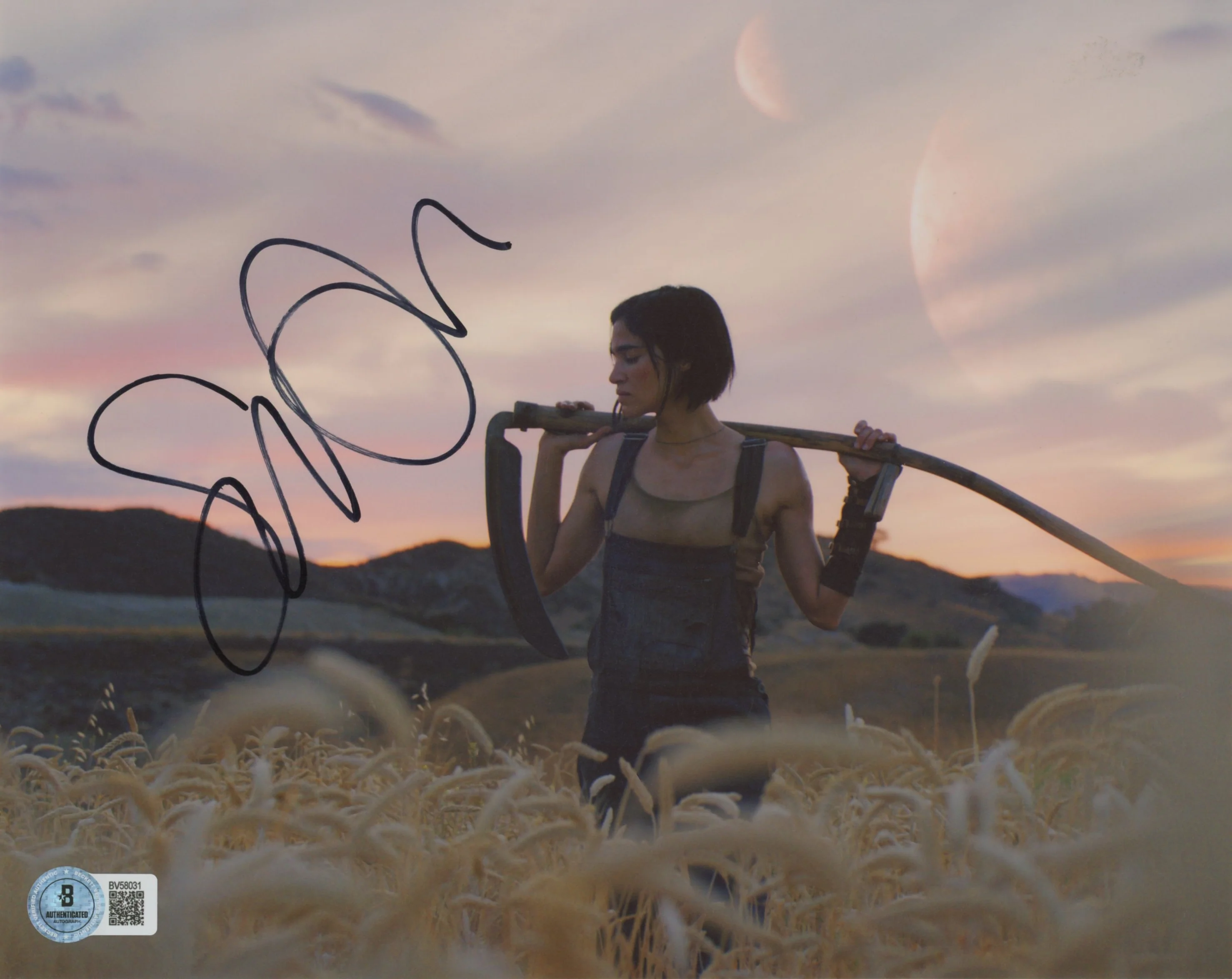 Sofia Boutella Rebel Moon Authentic Signed 8x10 Photo Autographed BAS #BV58031 - Image 2