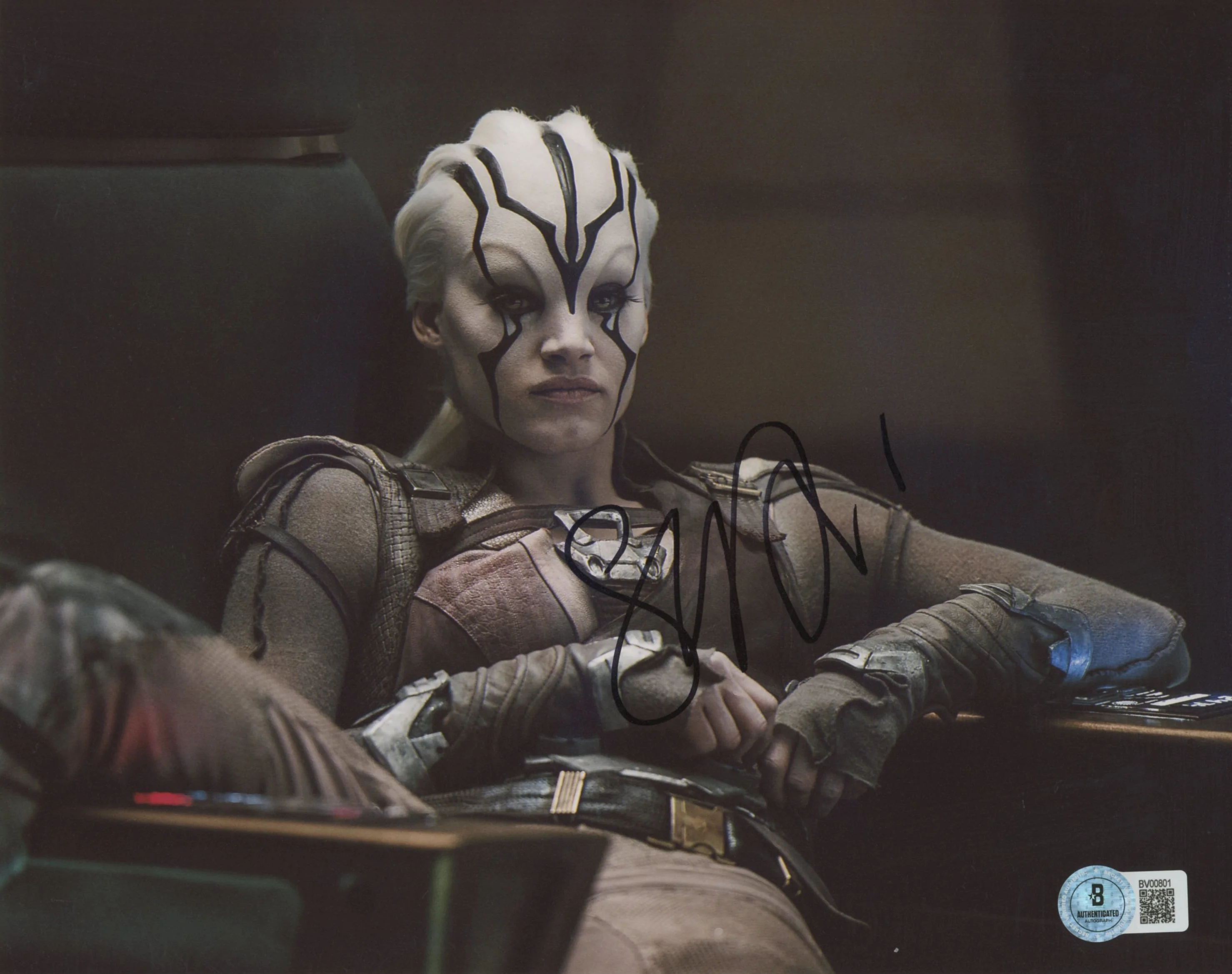 Sofia Boutella Star Trek Beyond Authentic Signed 8x10 Photo BAS #BV00801