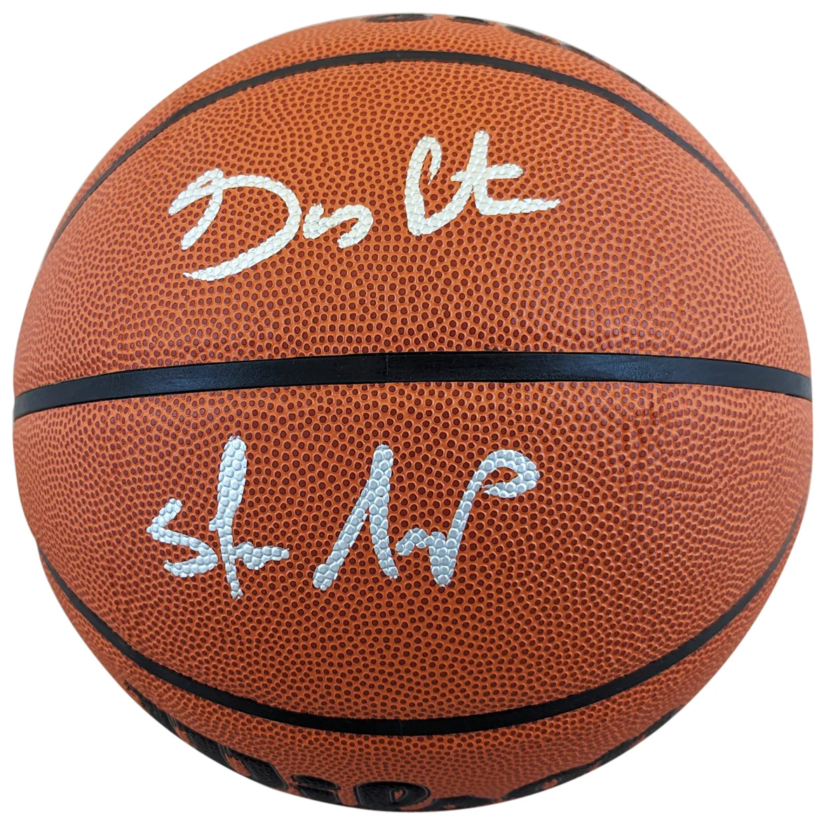 Sonics Gary Payton & Shawn Kemp Authentic Signed Wilson Basketball w/ case BAS W - Image 3