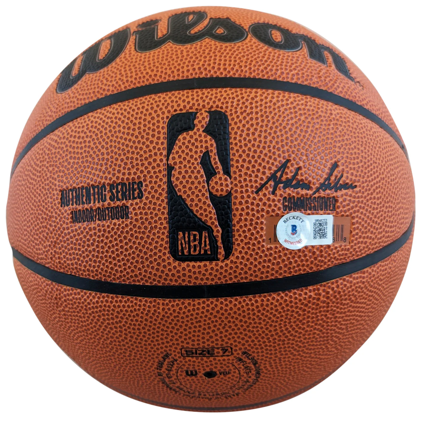 Sonics Gary Payton & Shawn Kemp Authentic Signed Wilson Basketball w/ case BAS W - Image 4