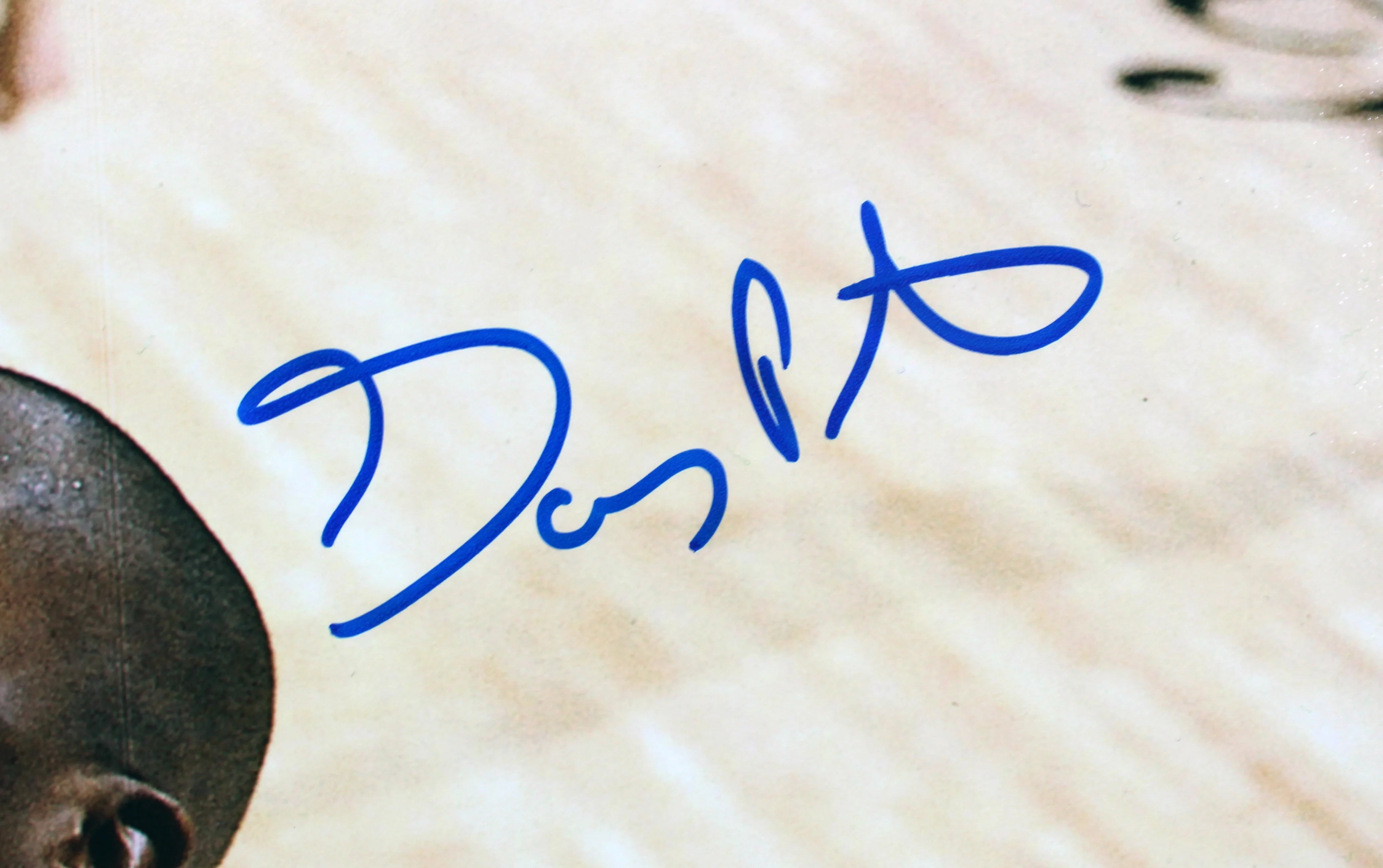 Sonics Gary Payton & Shawn Kemp Signed 16x20 Vertical Rebound Photo BAS Witness - Image 3