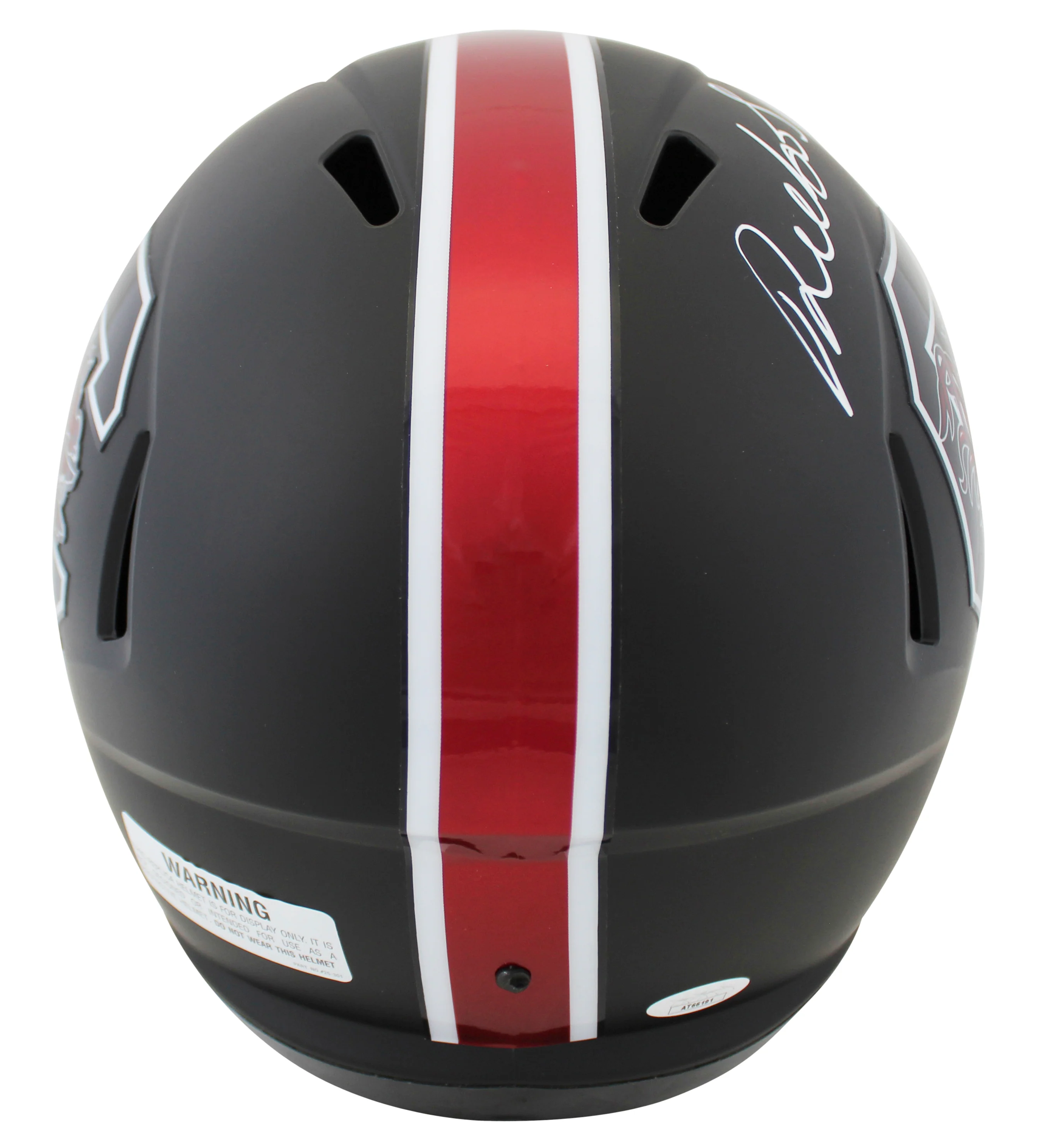 South Carolina Deebo Samuel Signed Black Full Size Speed Rep Helmet JSA - Image 3